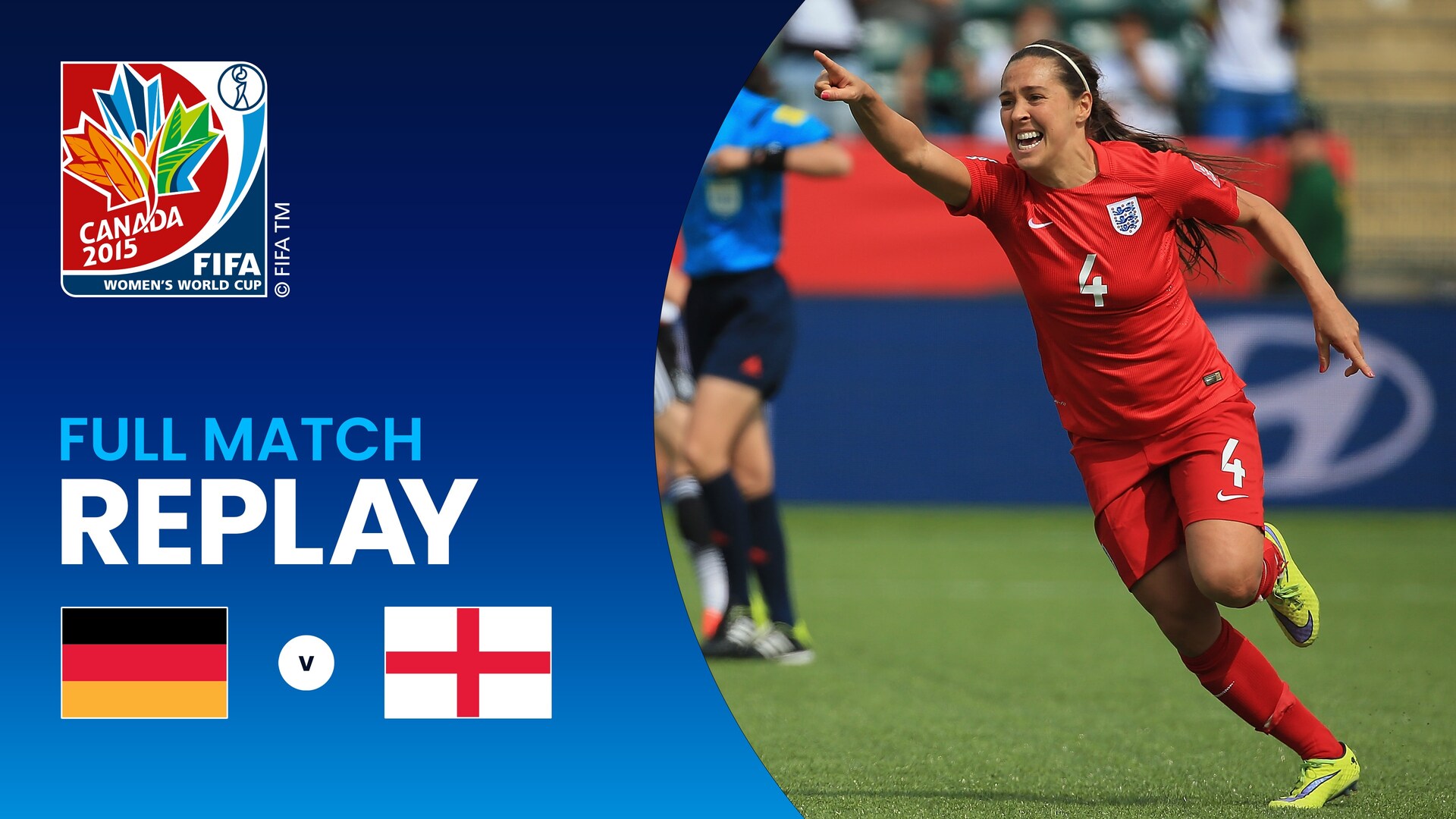 Germany v England | Play-off for third place | FIFA Women's World Cup Canada 2015™ | Full Match Replay