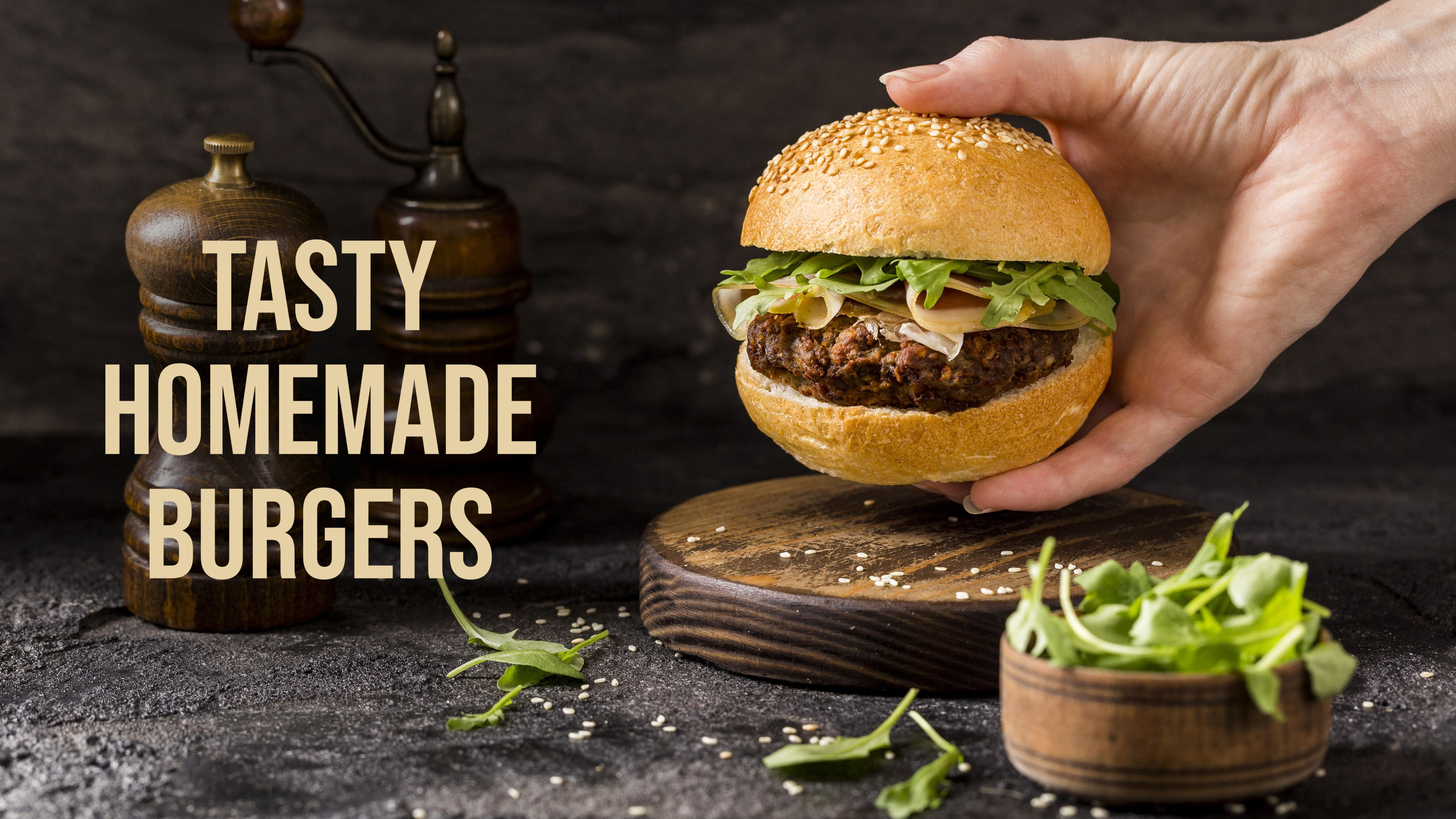 Tasty Homemade Burgers