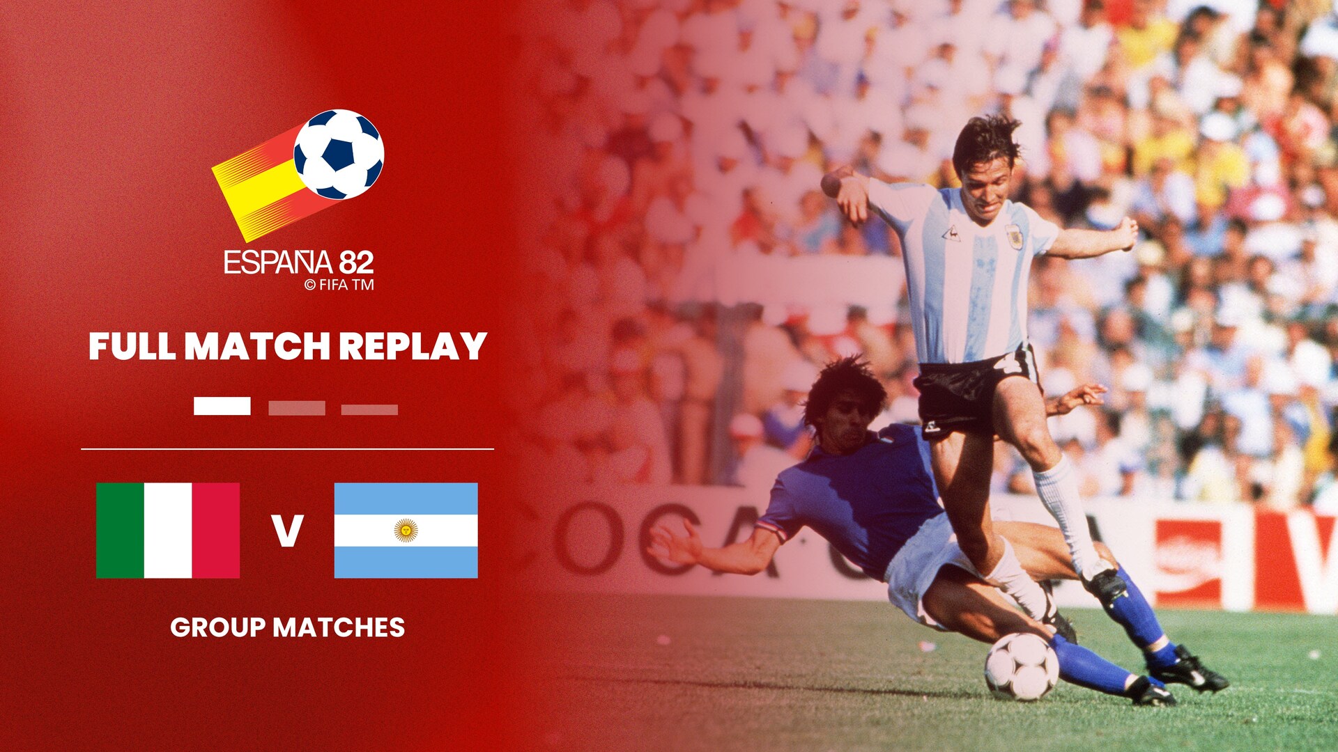 Italia-Argentina | Seconda fase | Coppa del Mondo FIFA Spagna 1982 | Match completo