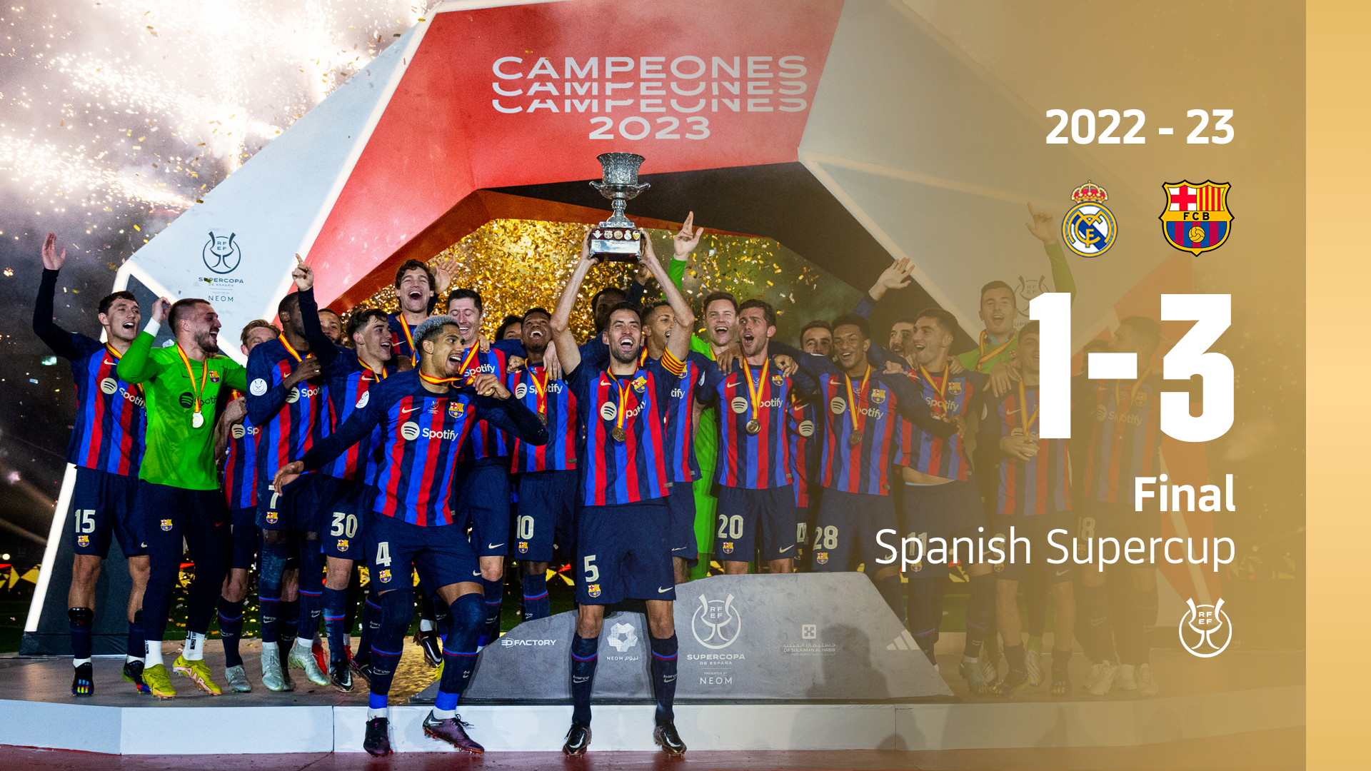 PARTIDO COMPLETO | Real Madrid - Barça | Supercopa de España 22/23