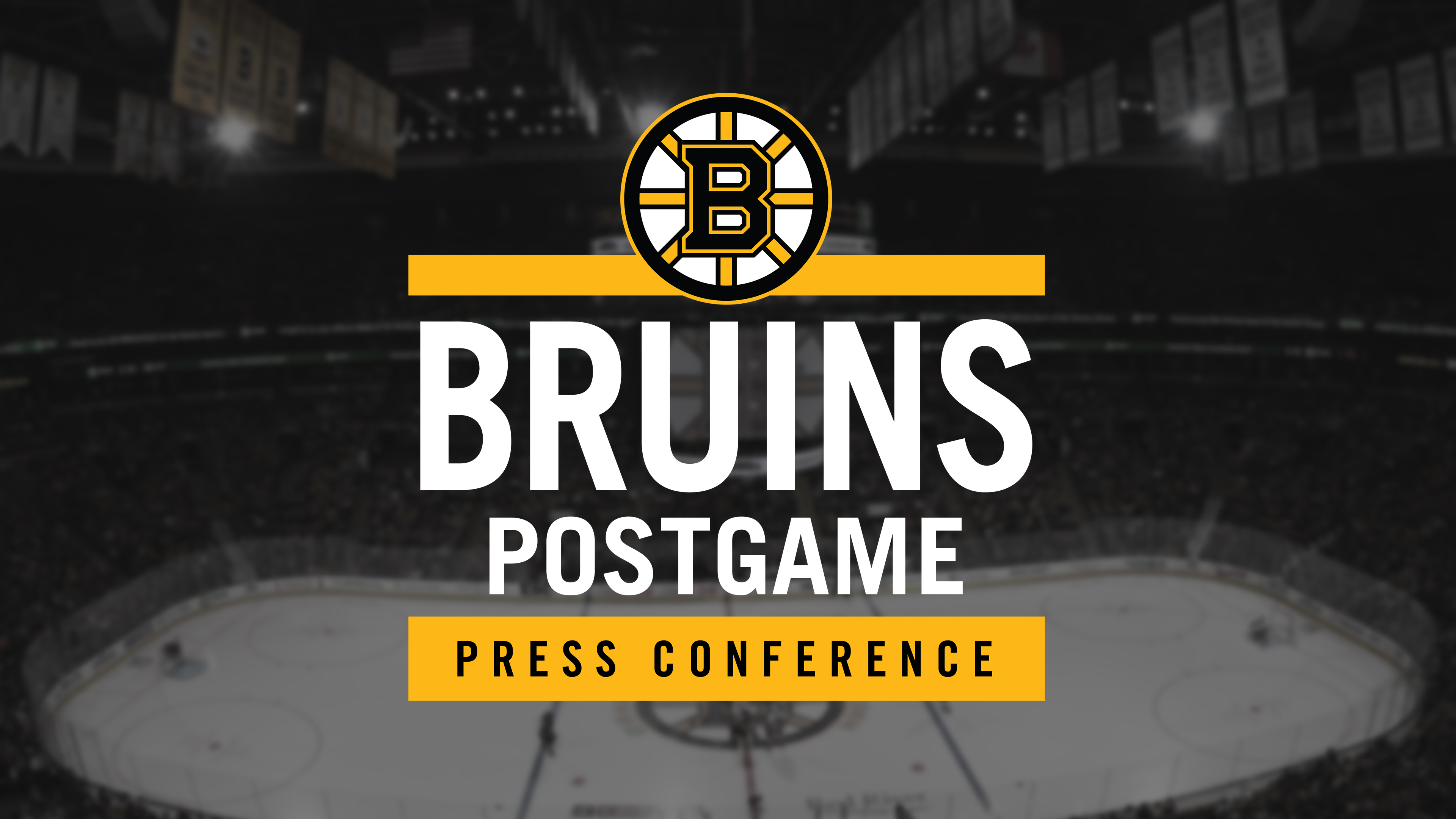 Bruins Postgame Press Conference