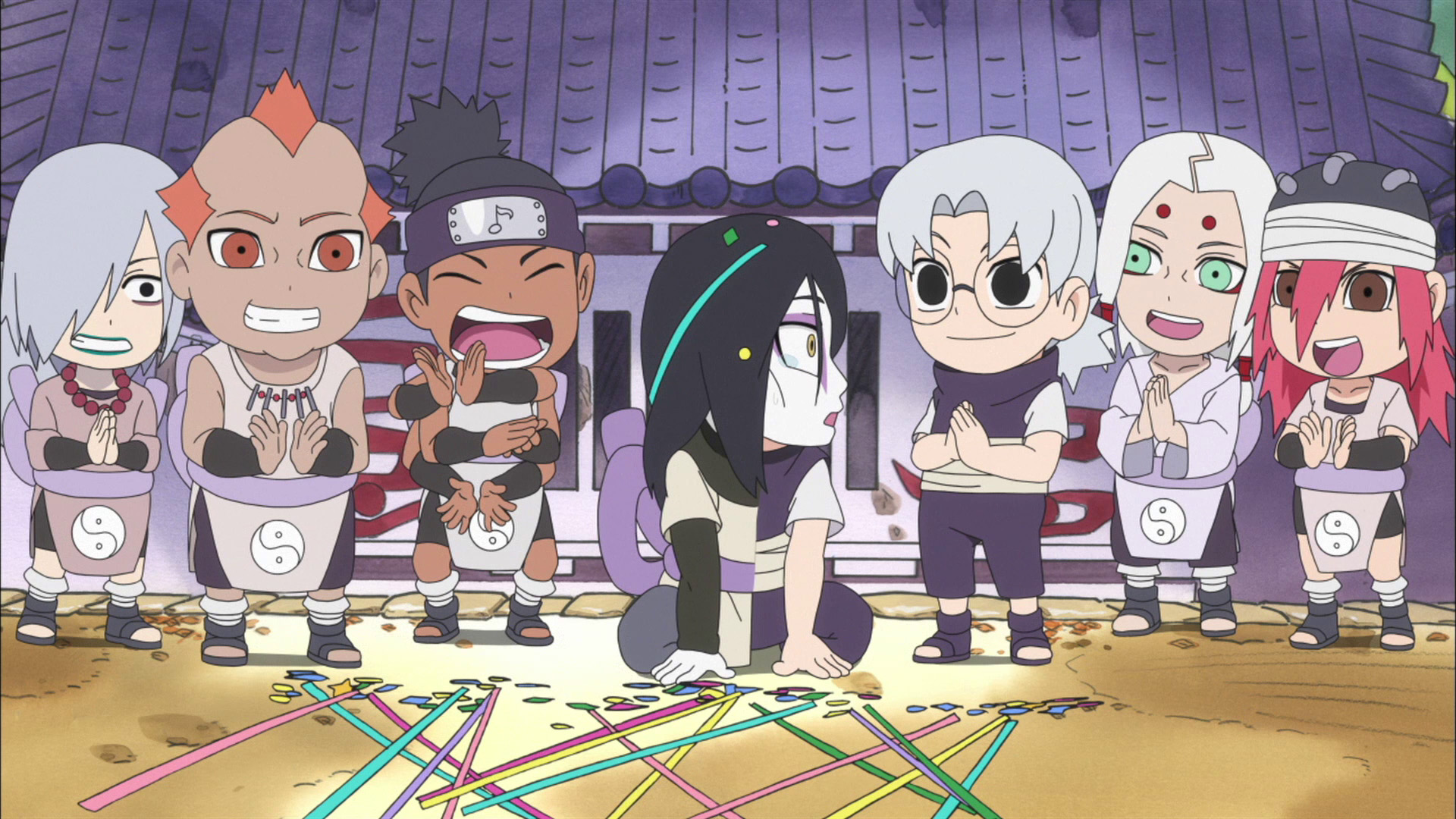 Naruto Spin Off! Rock Lee & seine Ninja Kumpels – S02E05 – Wenn schon Heiße Quelle, dann am liebsten Männer und Frauen gemischt! / Der 27.Oktober war der Geburtstag von Orochimaru…