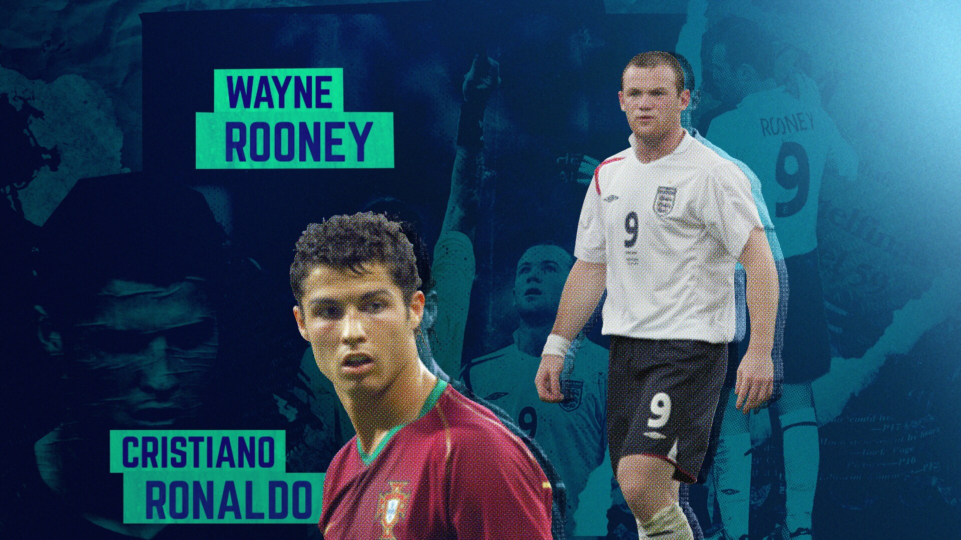 Das Zwinkern: Ronaldo und Rooney | Eyes of the World