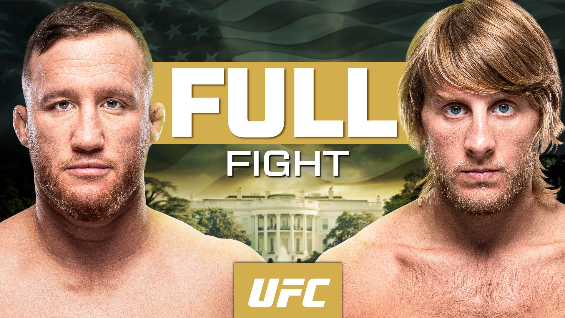 Justin Gaethje vs Paddy Pimblett | FULL FIGHT