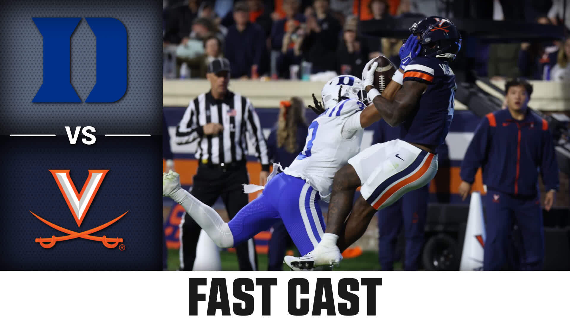 Duke vs. Virginia 2023 Week 12 Fast Cast