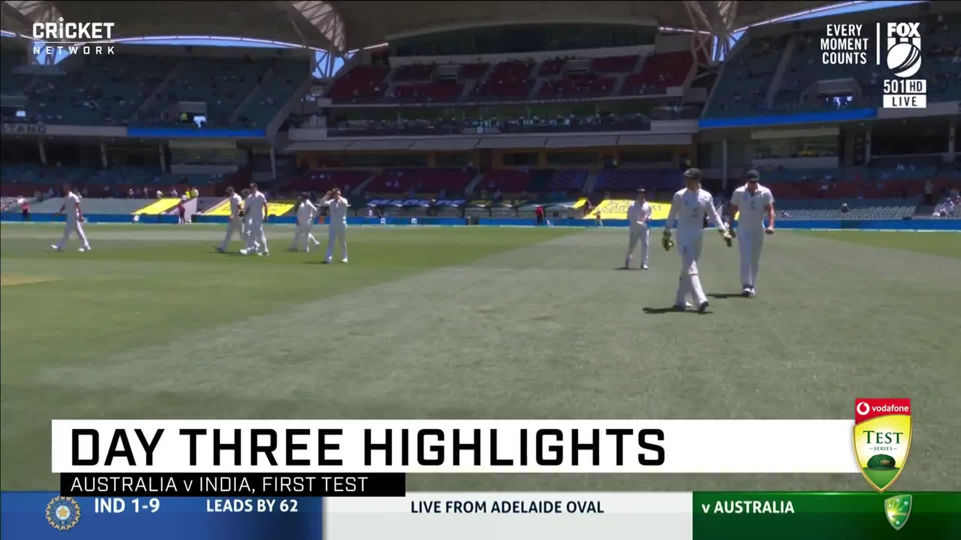 Adelaide amazes again | RAPID REWIND | 2020/21 Border-Gavaskar Trophy | First Test, Day 3