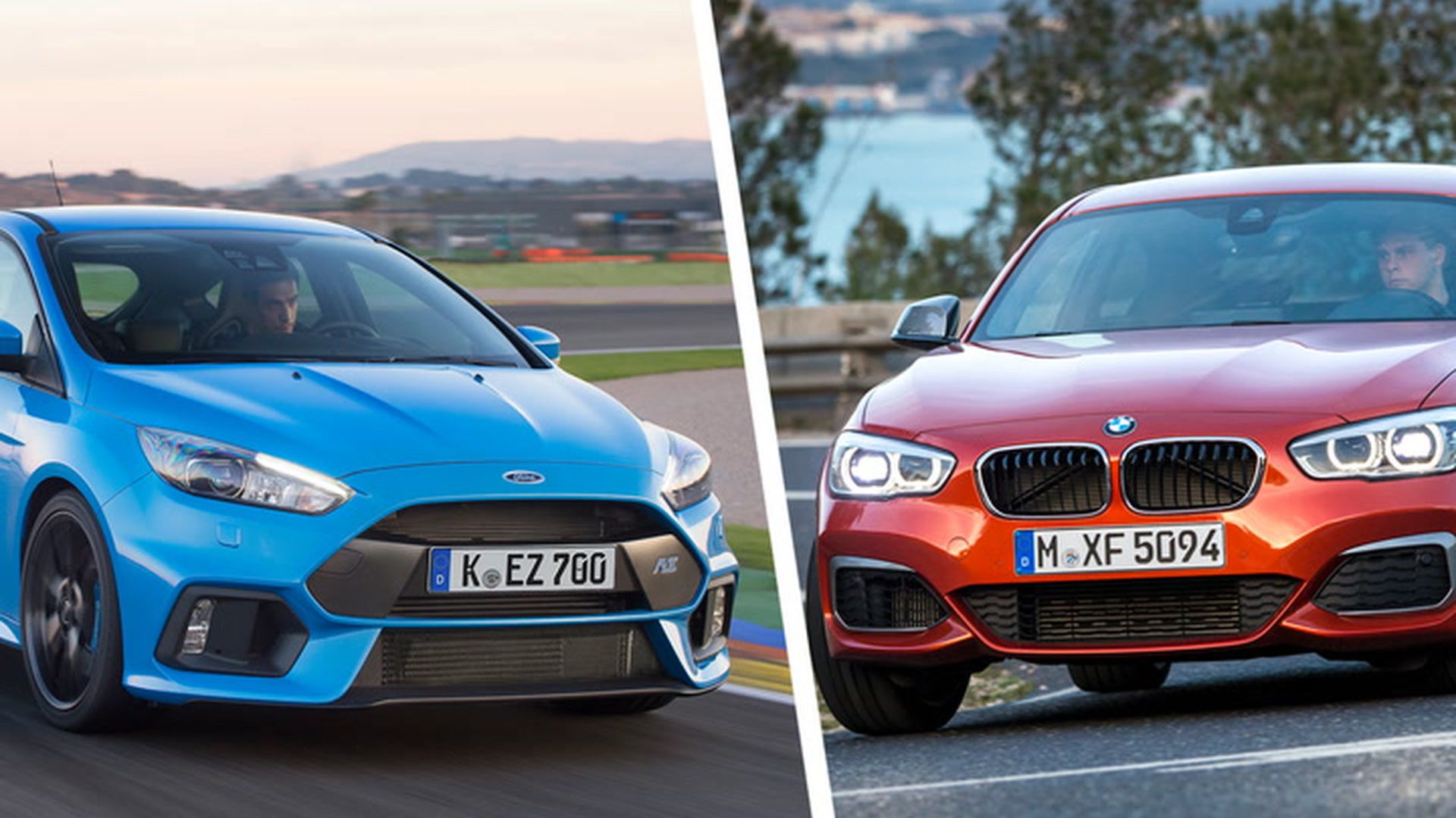 BMW M135i vs Ford Focus RS
