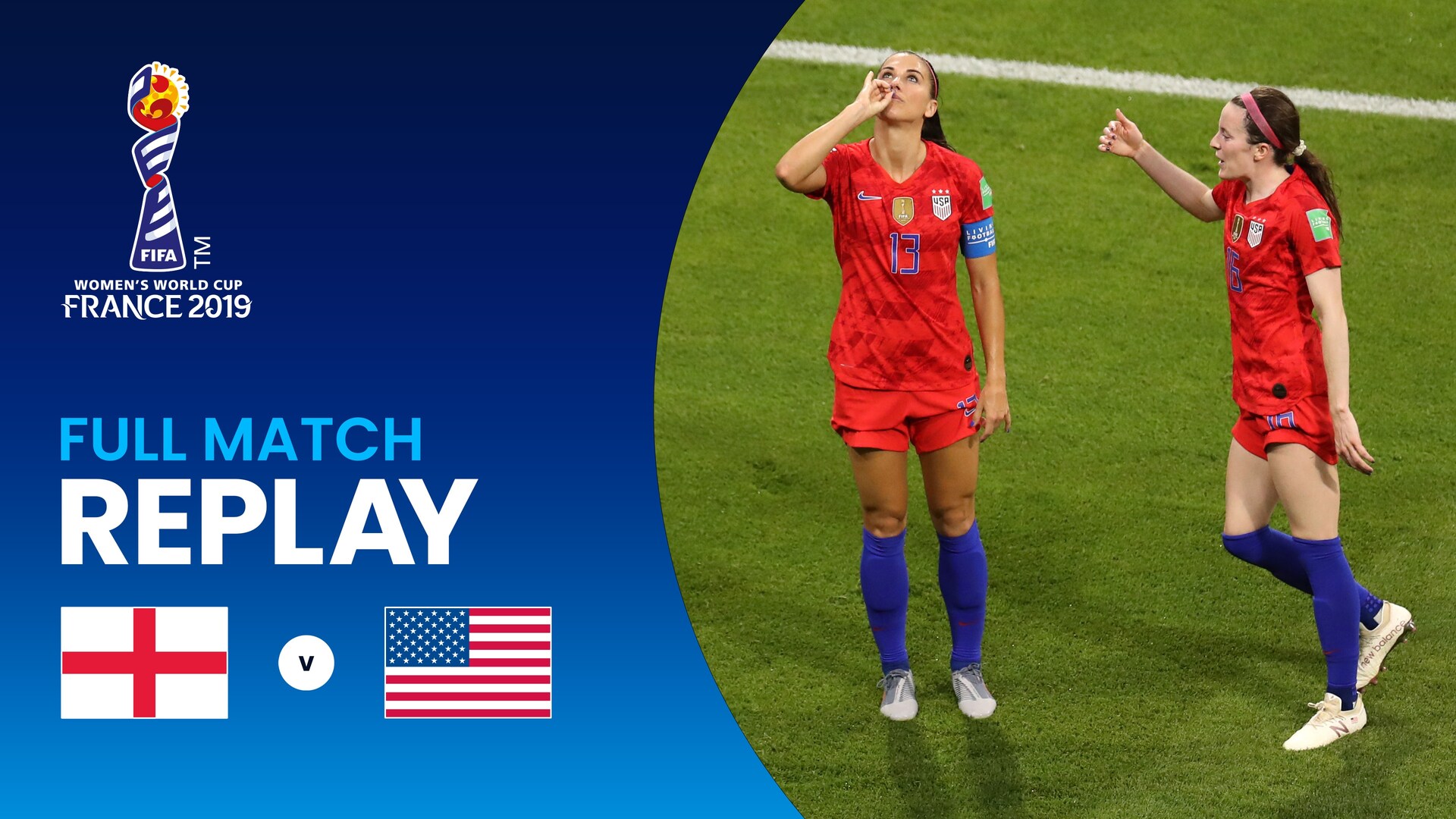 England v USA | Semi-finals | FIFA Women's World Cup France 2019™ | Full Match Replay