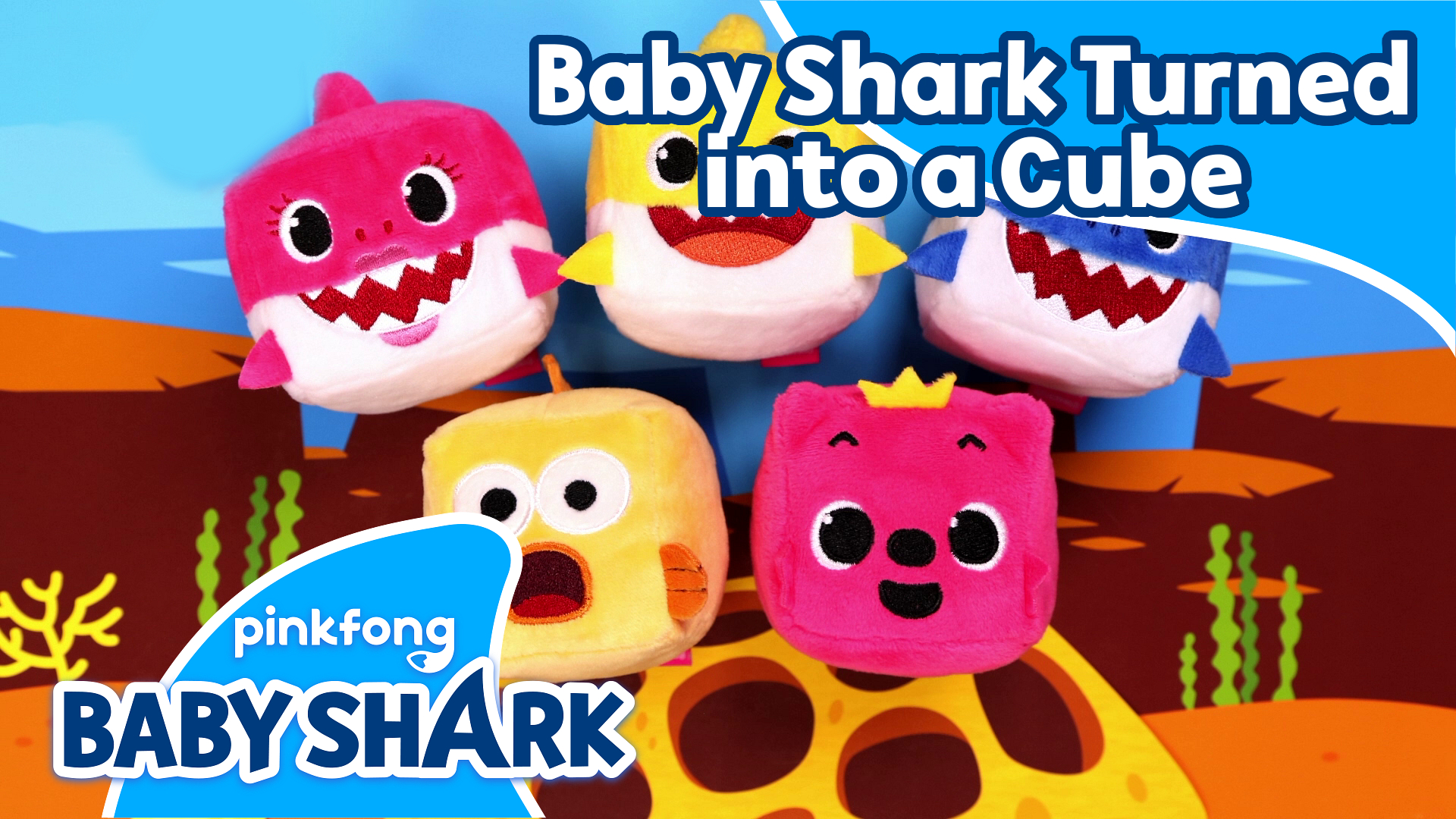 Baby Shark Turned Into A Cube