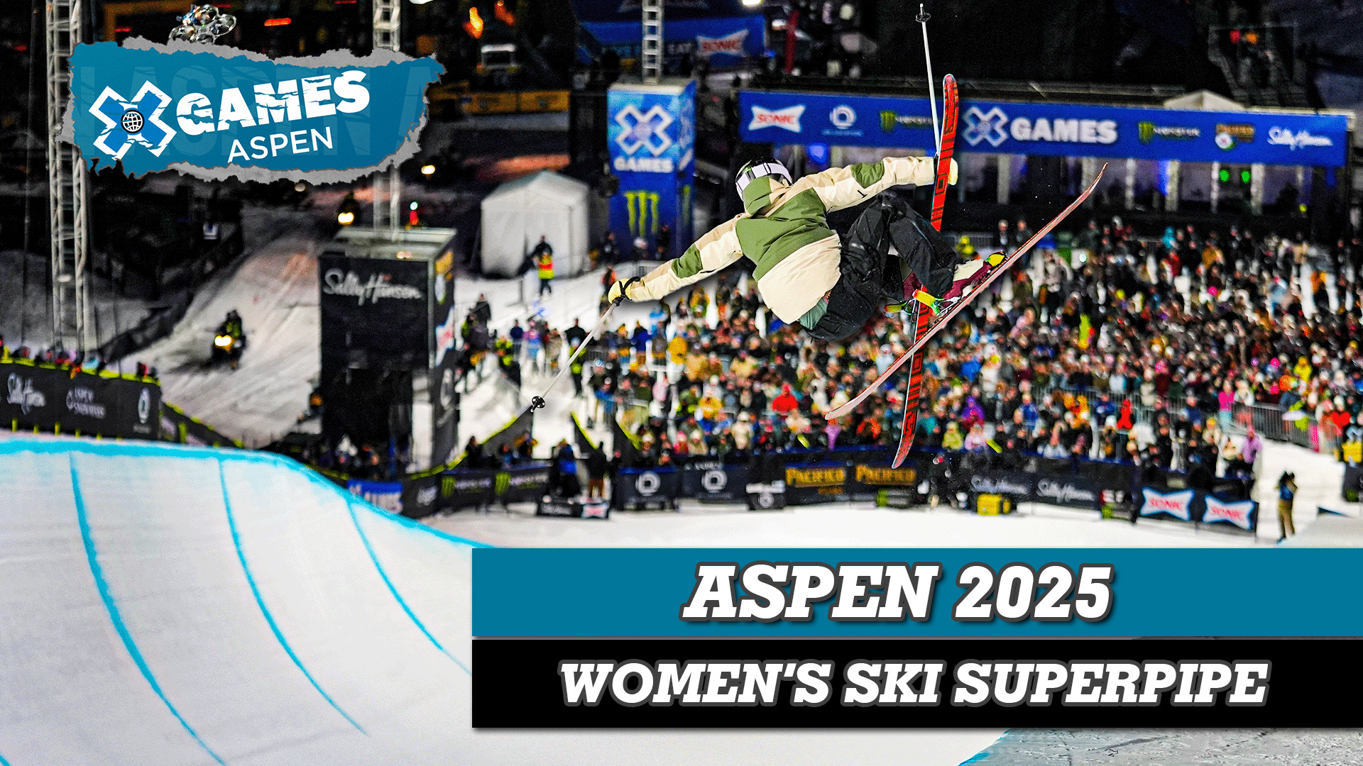 X Games Aspen 2025: Women's Ski SuperPipe