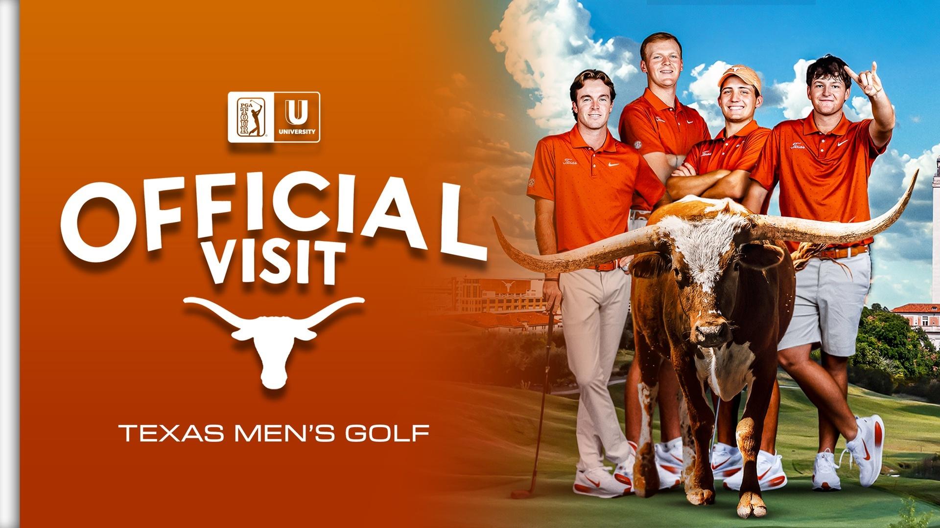 PGA TOUR Studios | Official Visit | Texas Men's Golf team