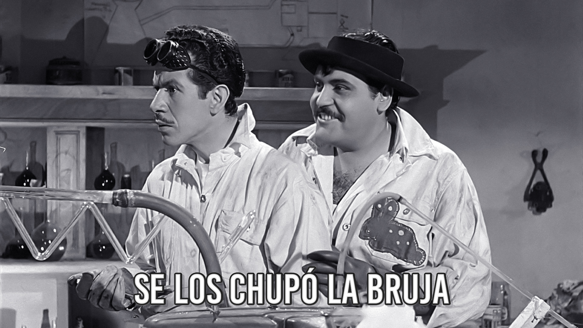 Se los chupó la bruja