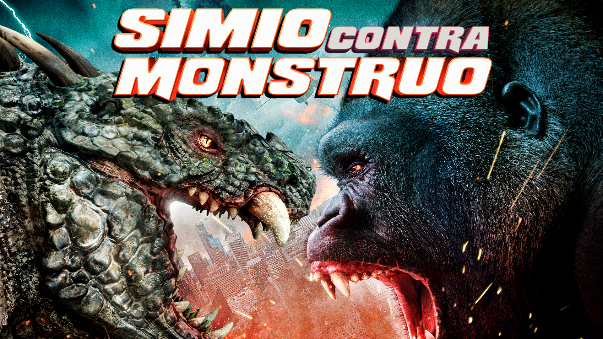 Simio contra Monstruo