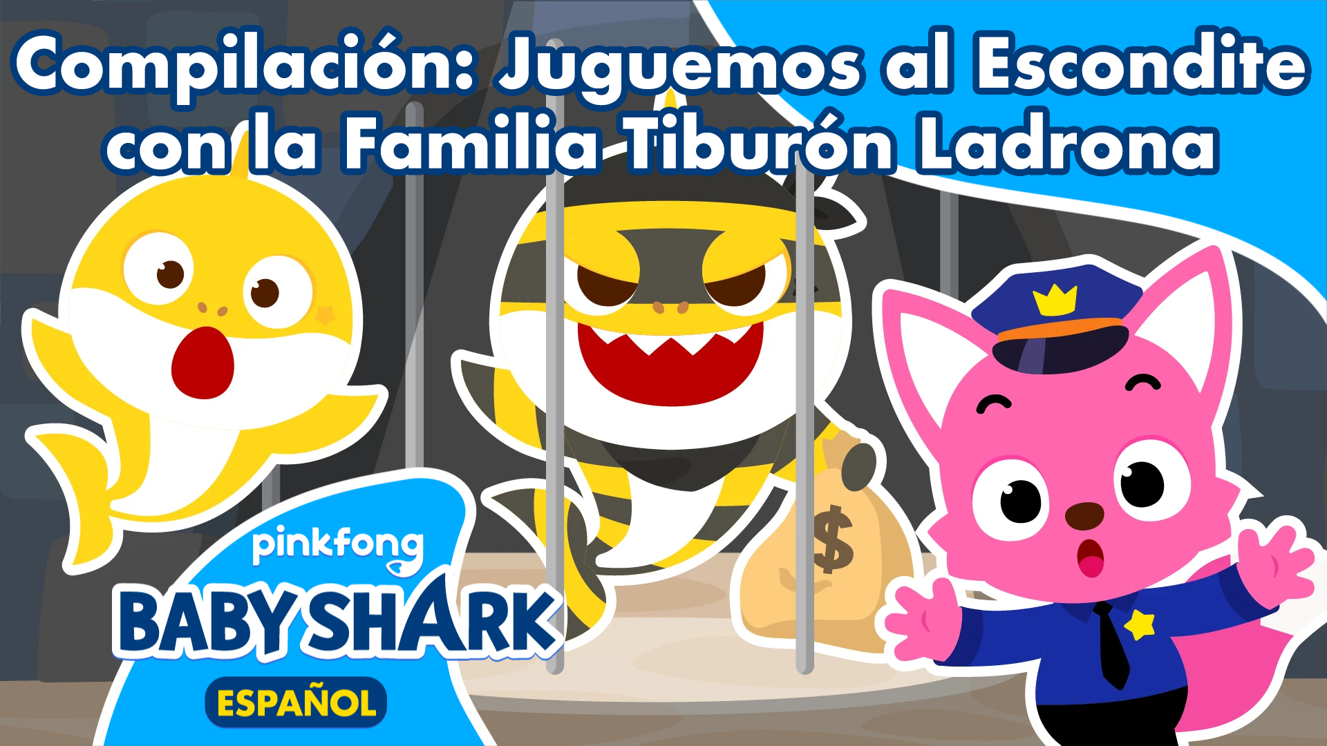 Compilación: Juguemos al Escondite con la Familia Tiburón Ladrona
