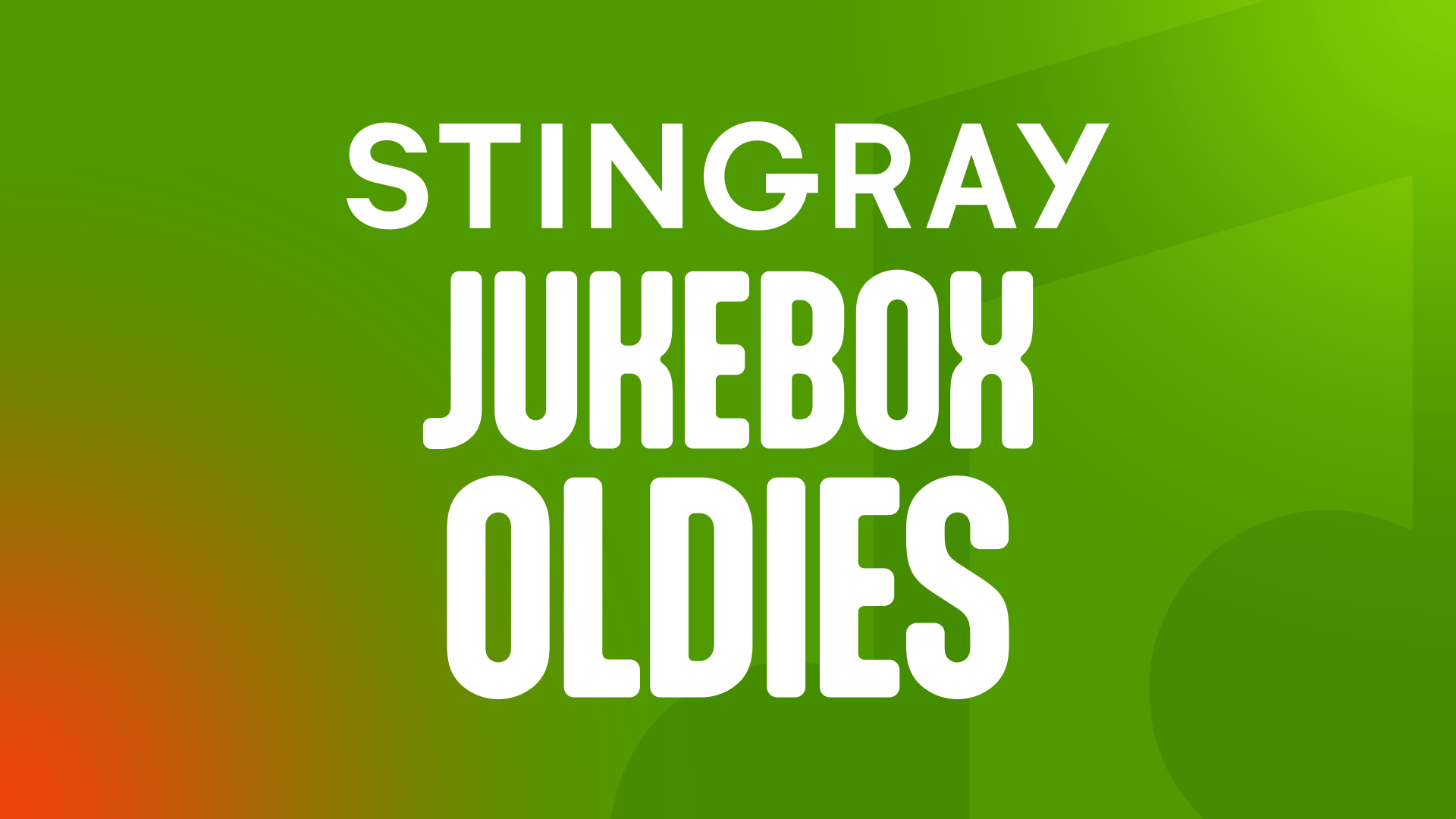 Stingray Jukebox Oldies