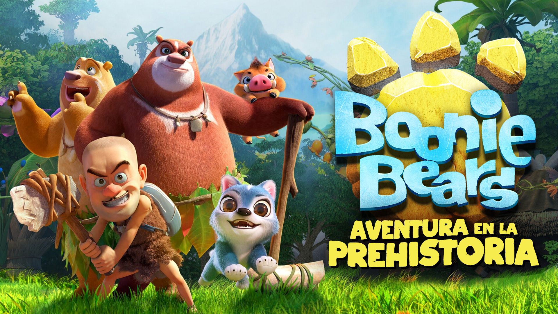 Boonie Bears: Aventura En La Prehistoria