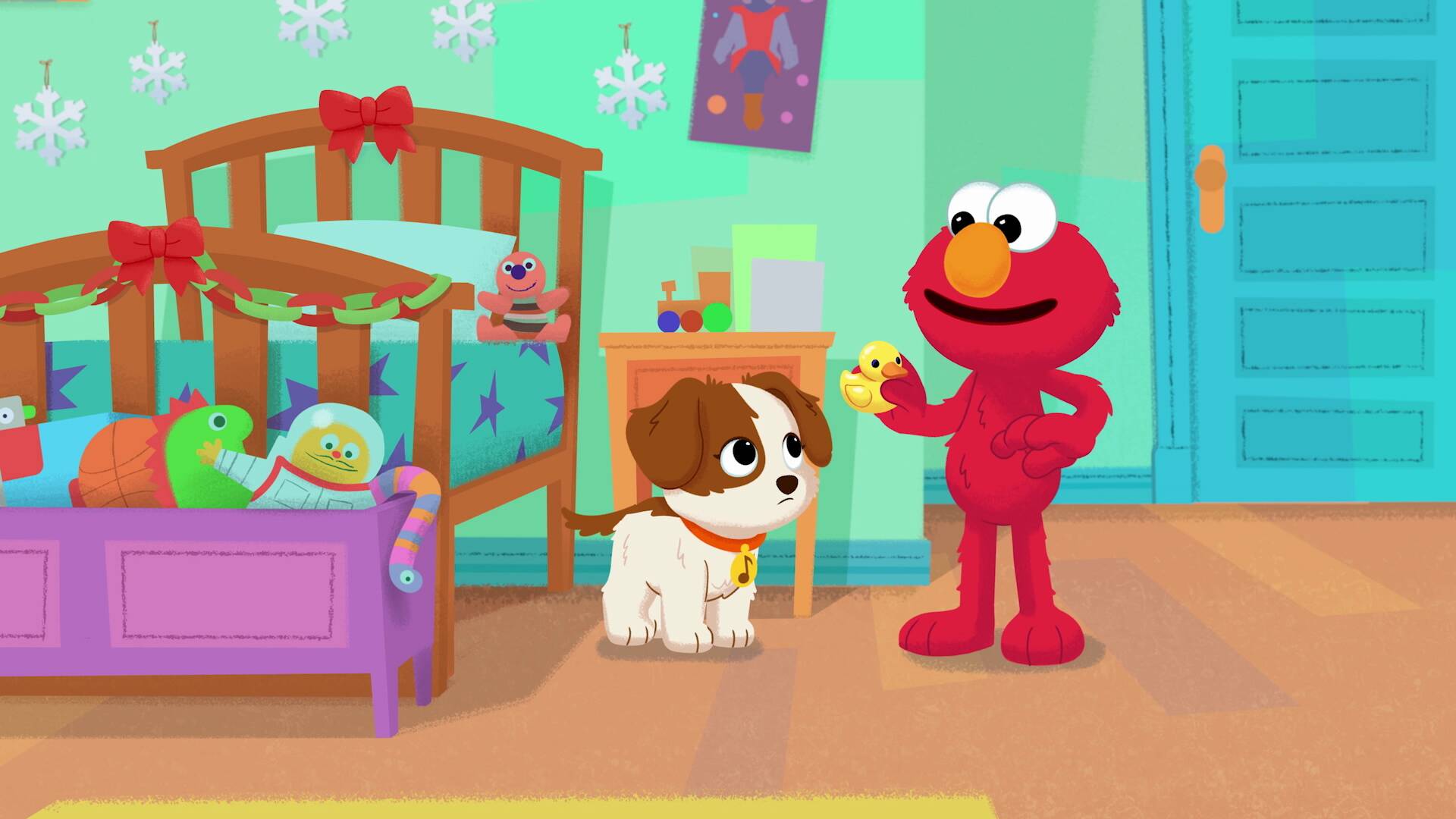 Elmo and Tango's Mysterious Mysteries