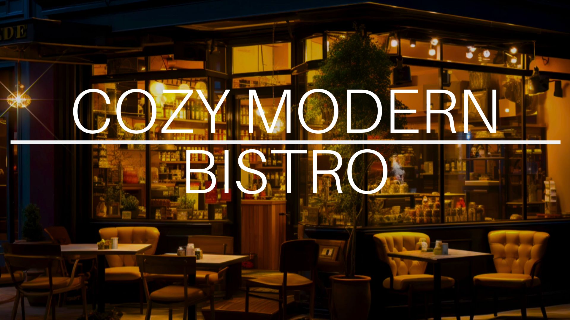 Cozy Modern Bistro