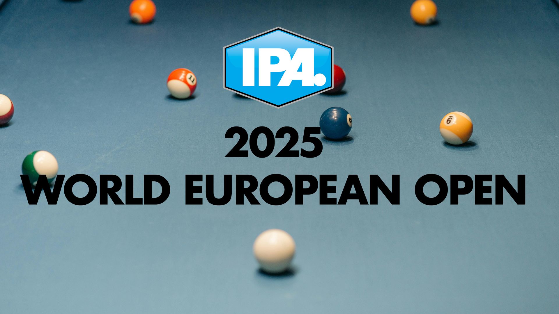 2025 International Pool Association World European Open