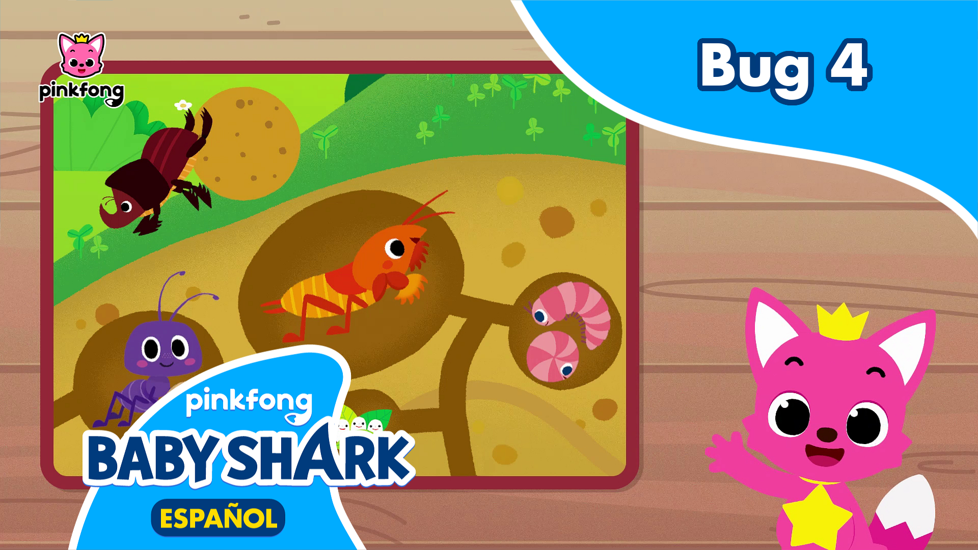 Al Escondite con Pinkfong Bug 4