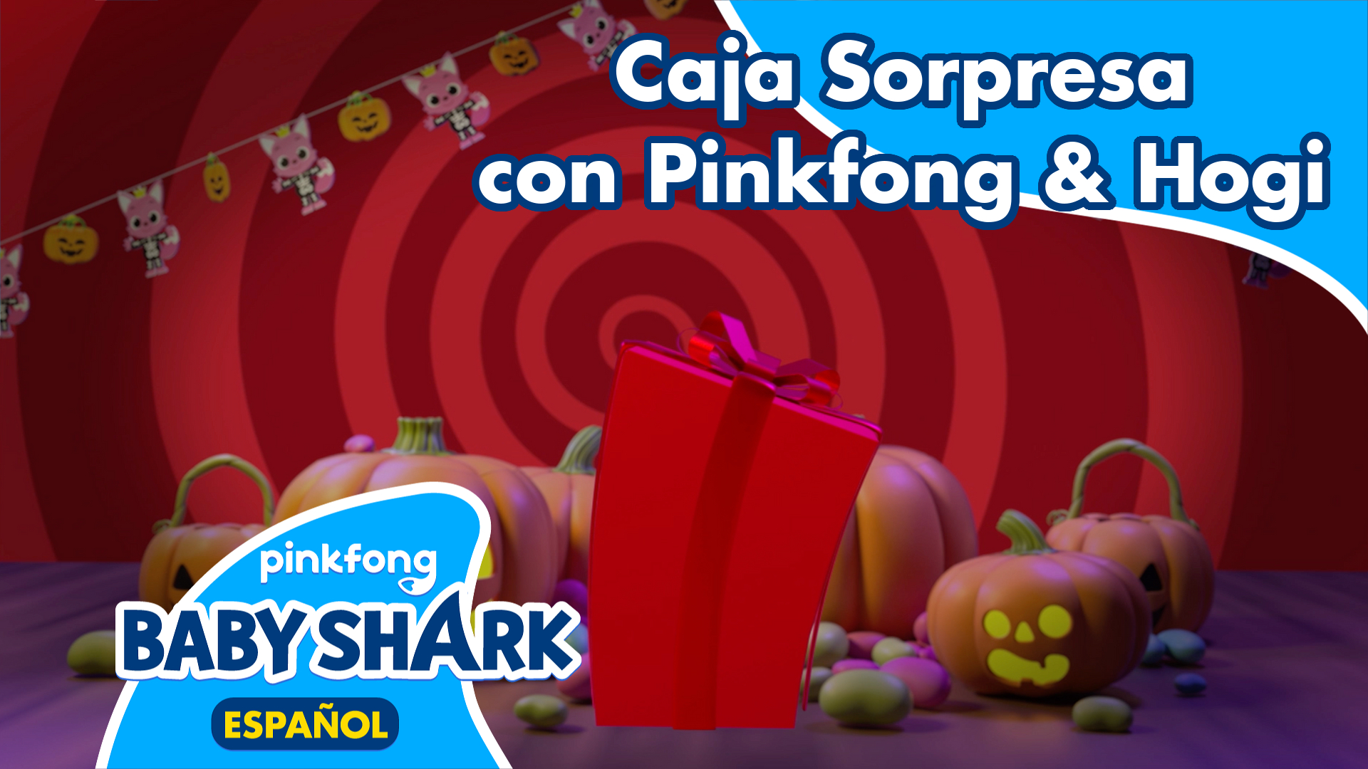 Caja Sorpresa de Halloween con Pinkfong & Hogi