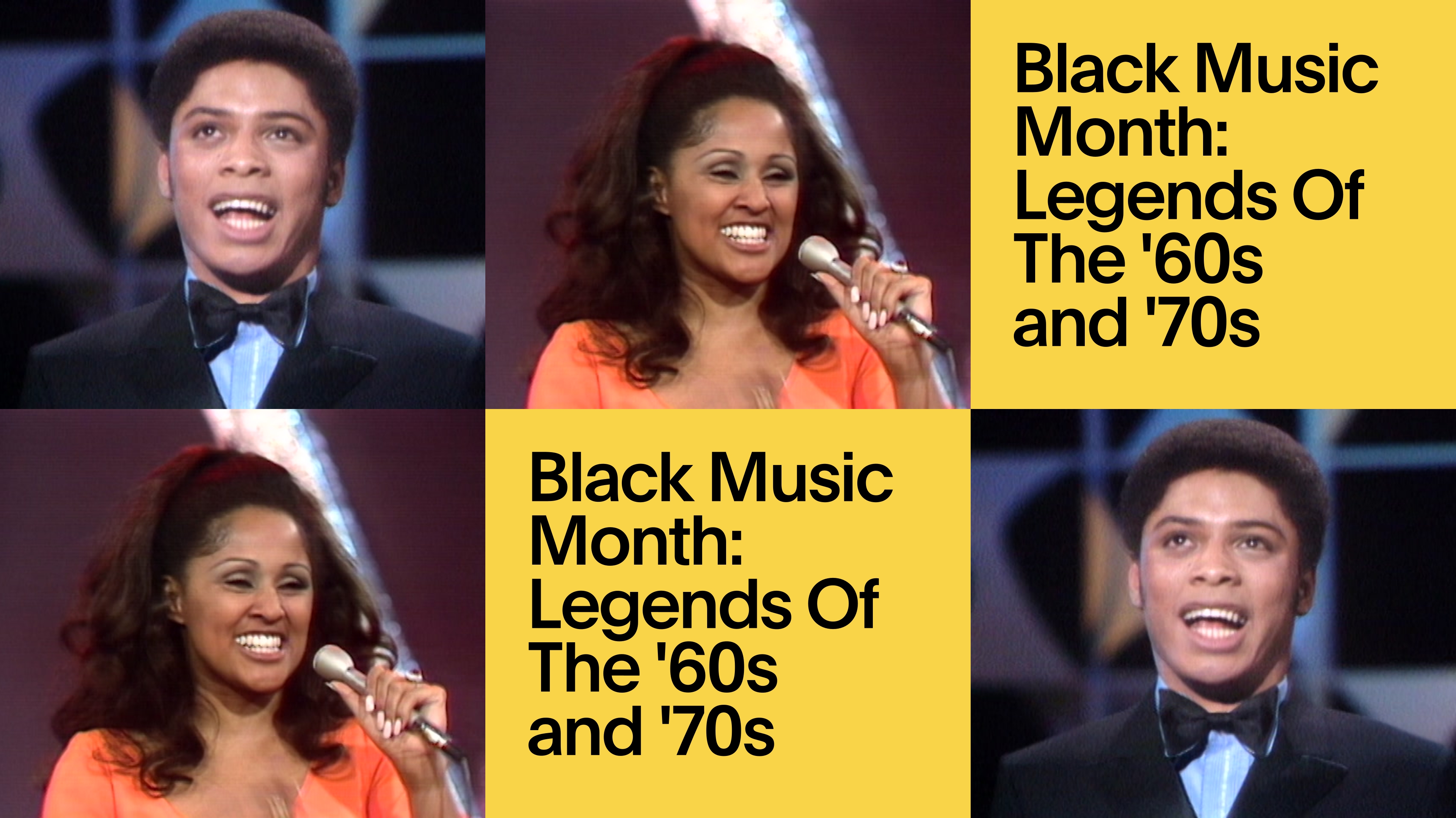 Black Music Month: Legends Of The '60s and '70s