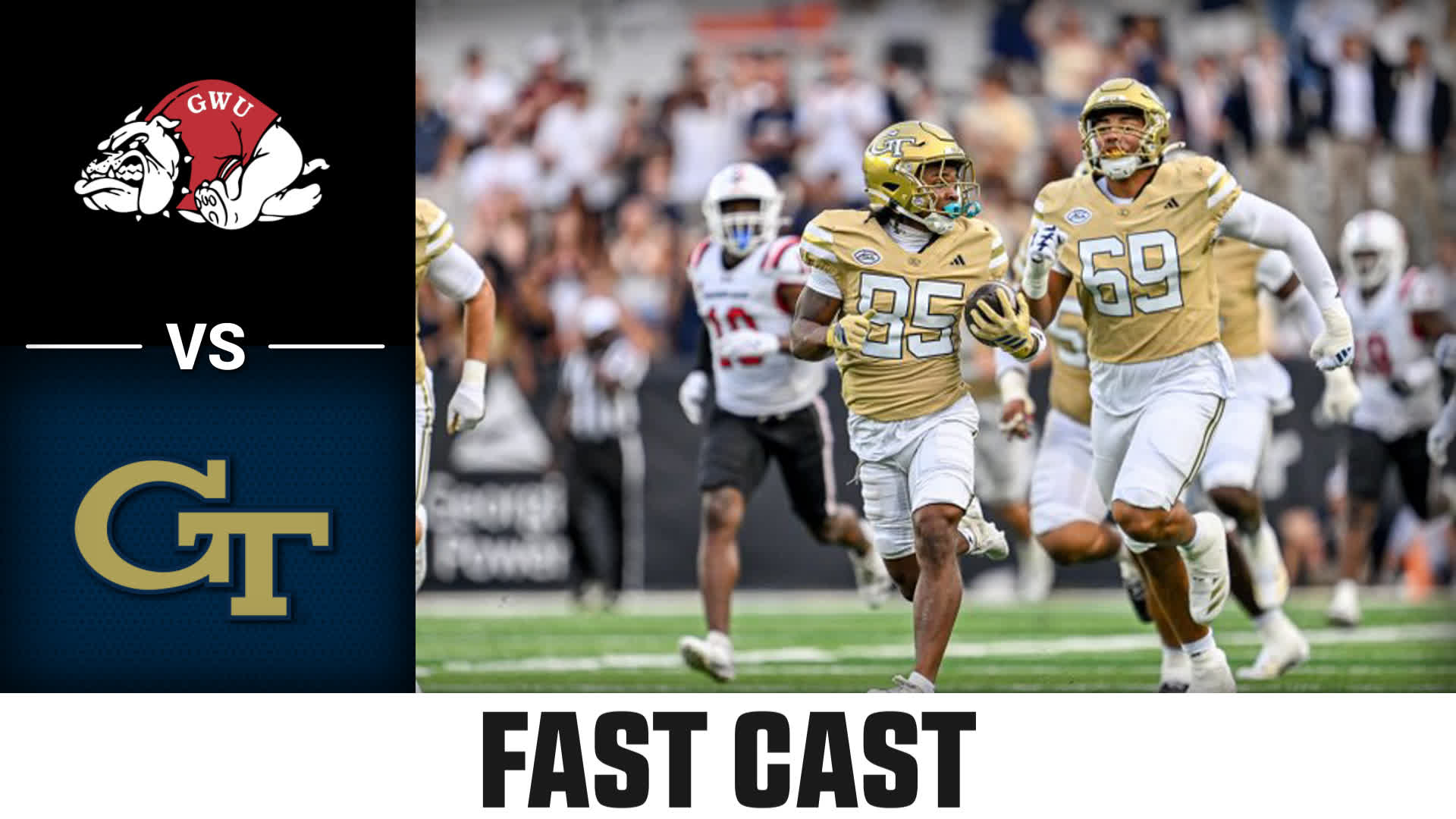 Gardner-Webb vs. Georgia Tech 2025 Week 2 Fast Cast