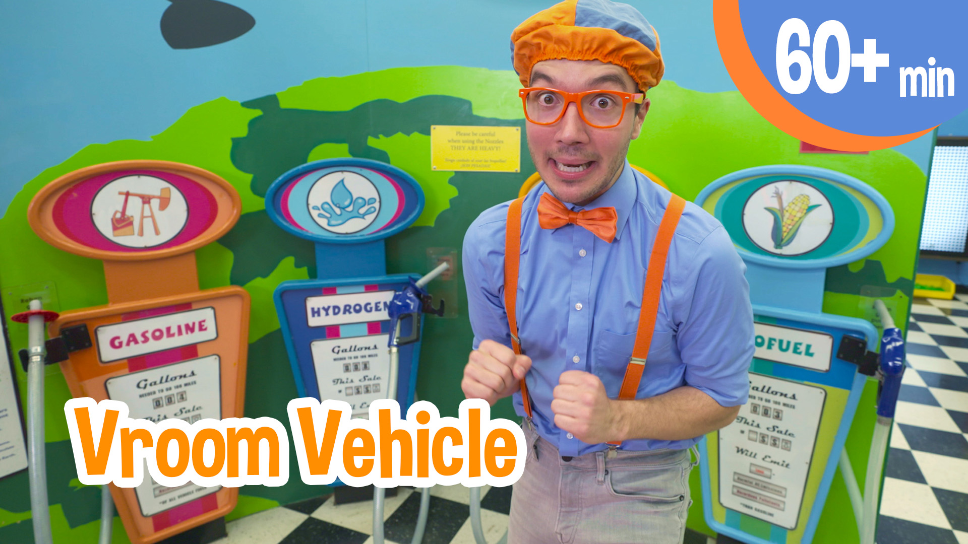 Blippi's Vroom Vroom Vehicle Adventure