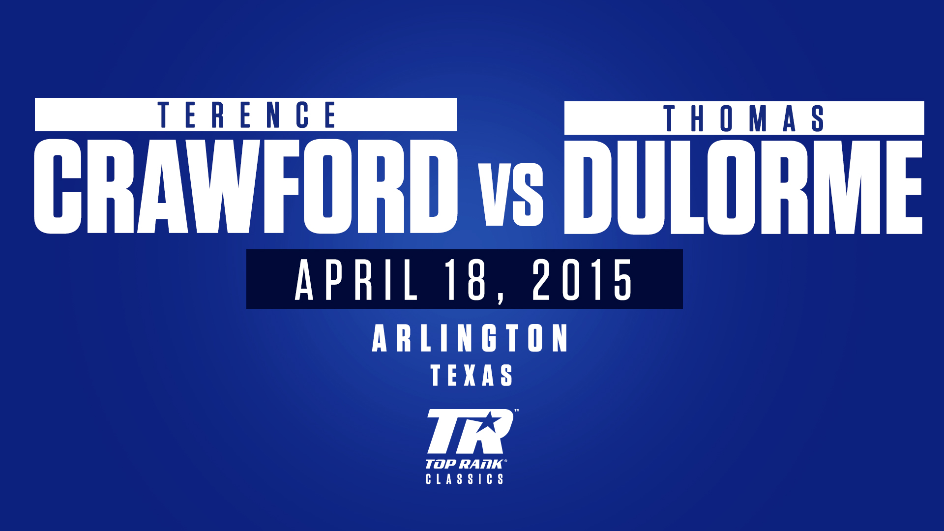 Terence Crawford vs Thomas Dulorme