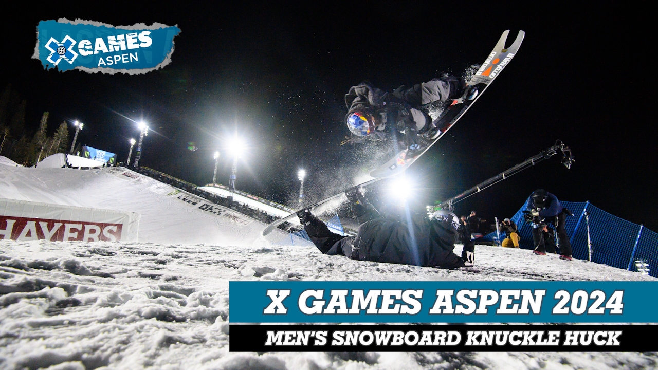 X Games Aspen 2024: Men's Snowboard Knuckle Huck
