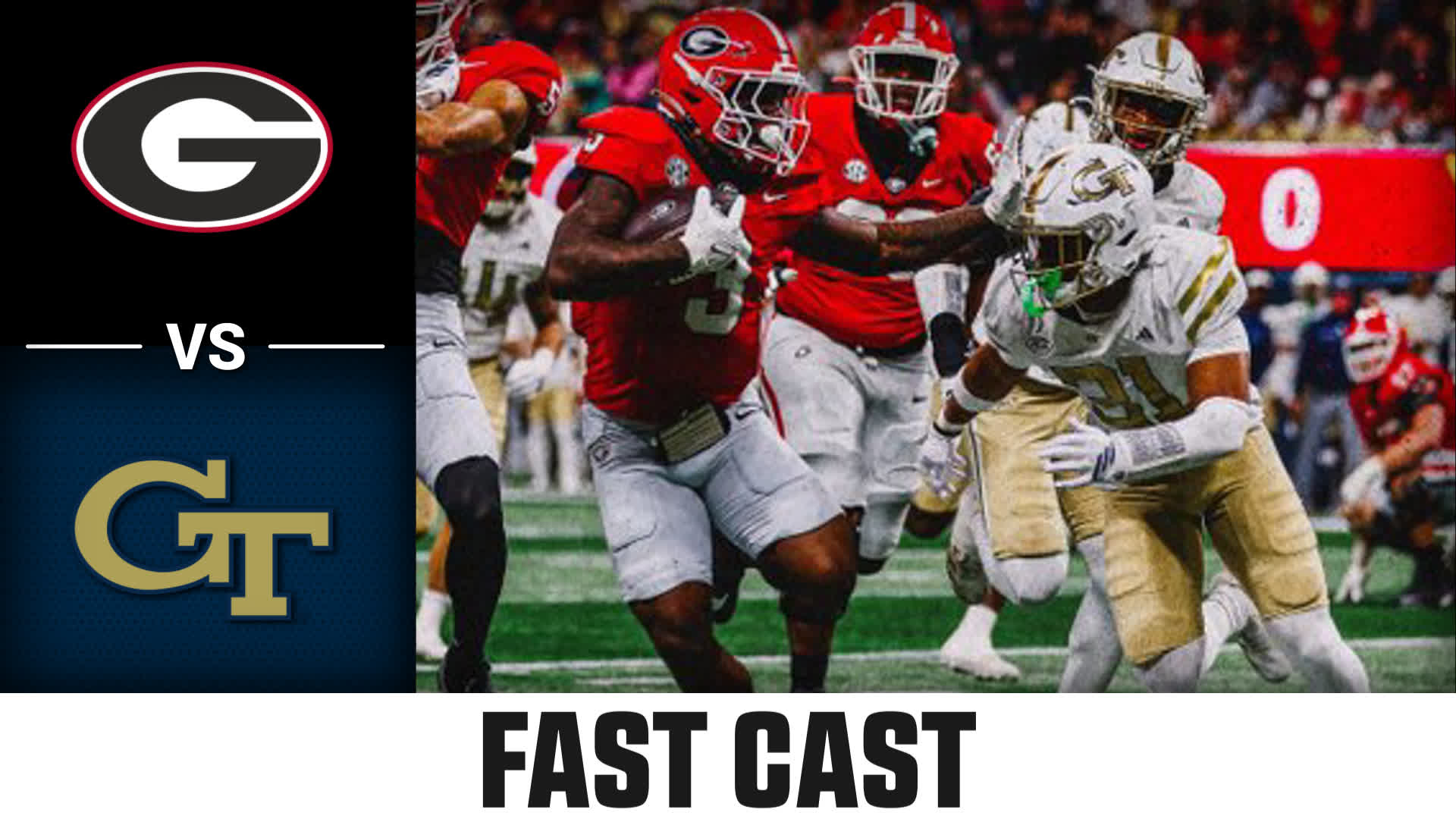 Georgia vs. Georgia Tech 2025 Week 14 Fast Cast
