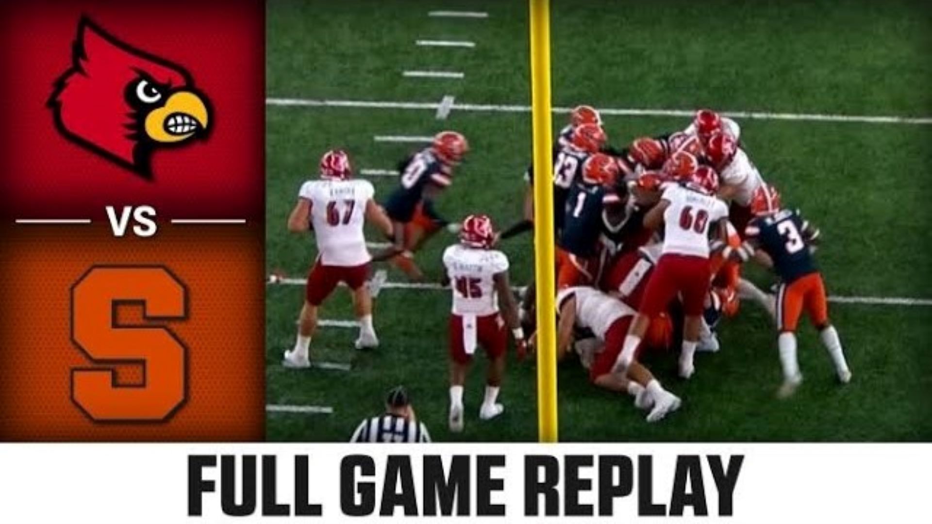 Louisville vs. Syracuse (9.3.22) Football Replay