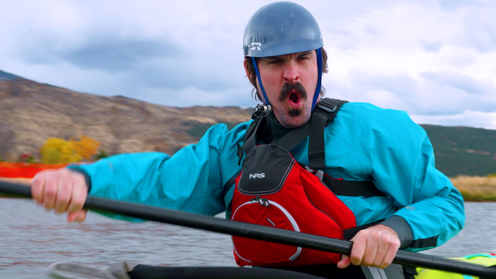 PaddyO Sucks at Kayaking