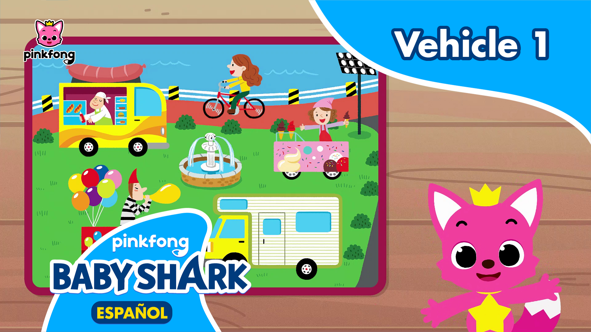 Al Escondite con Pinkfong Vehicle 1