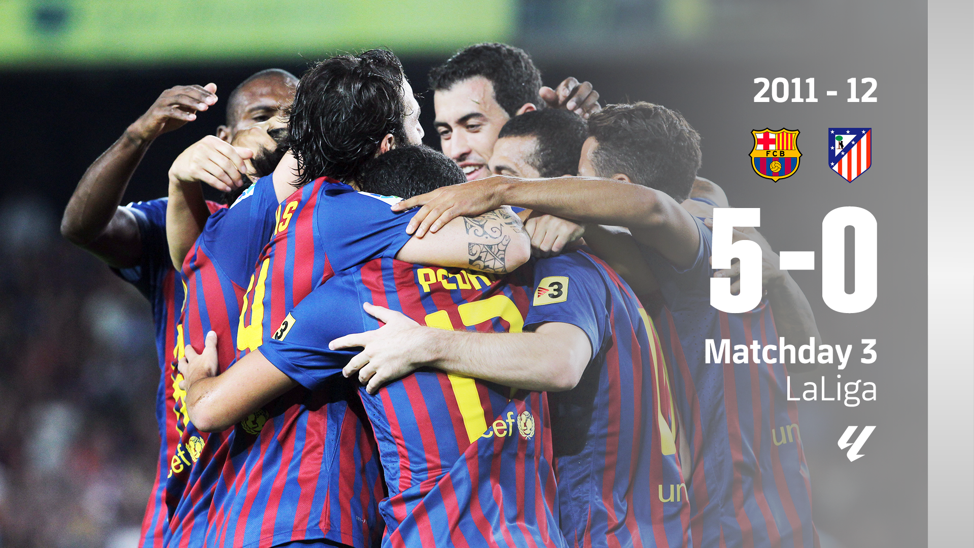 PARTIDO COMPLETO | Barça - Atlético de Madrid  | La Liga 2011/2012