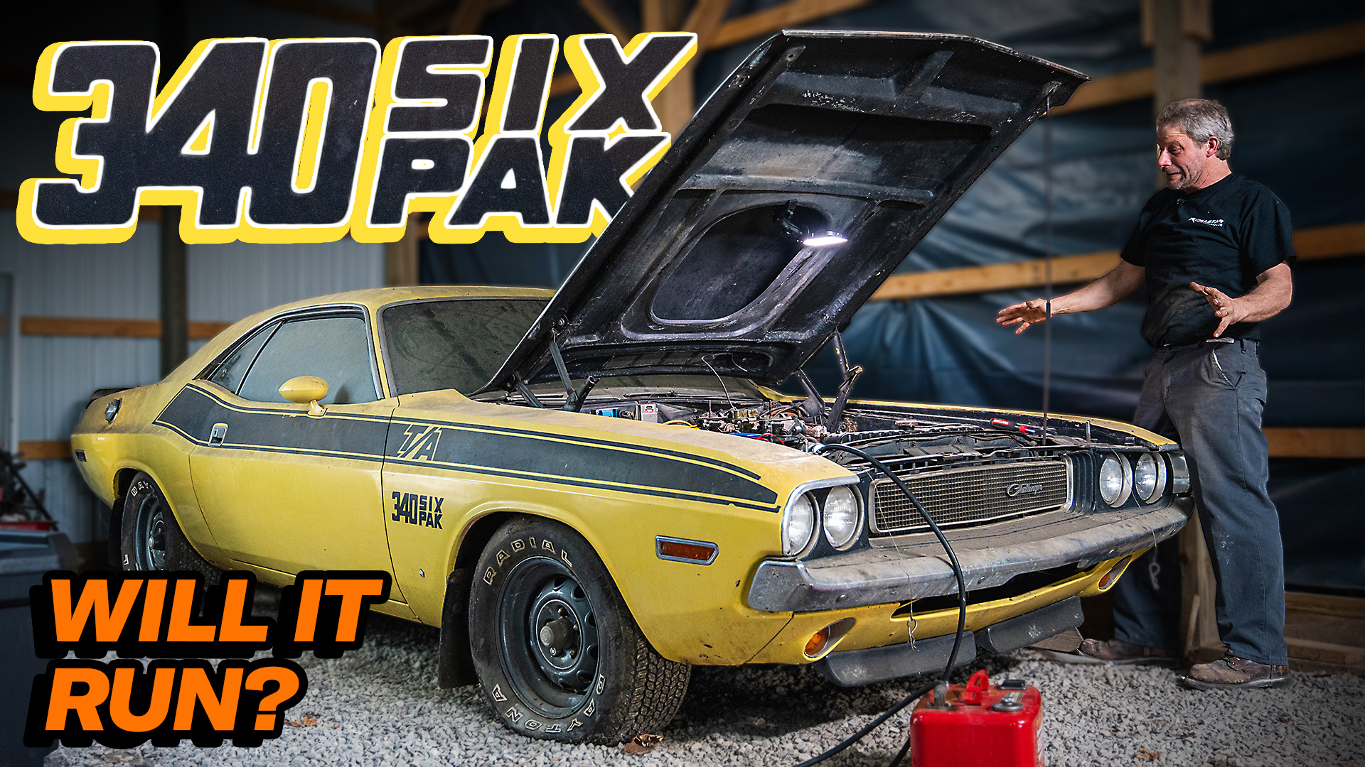 Will It Run? | Barn Find 1970 Dodge Challenger