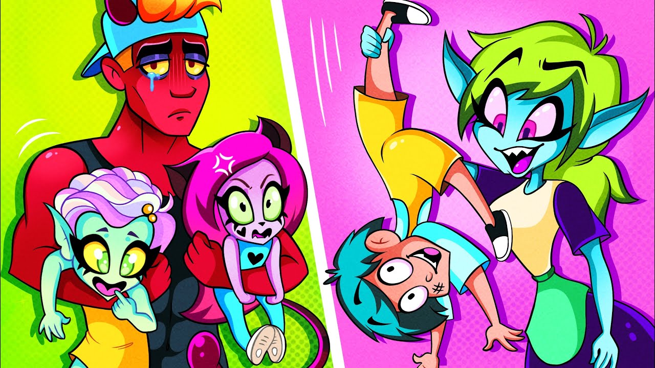 Las luchas de las superniñeras || Situaciones divertidas con niños