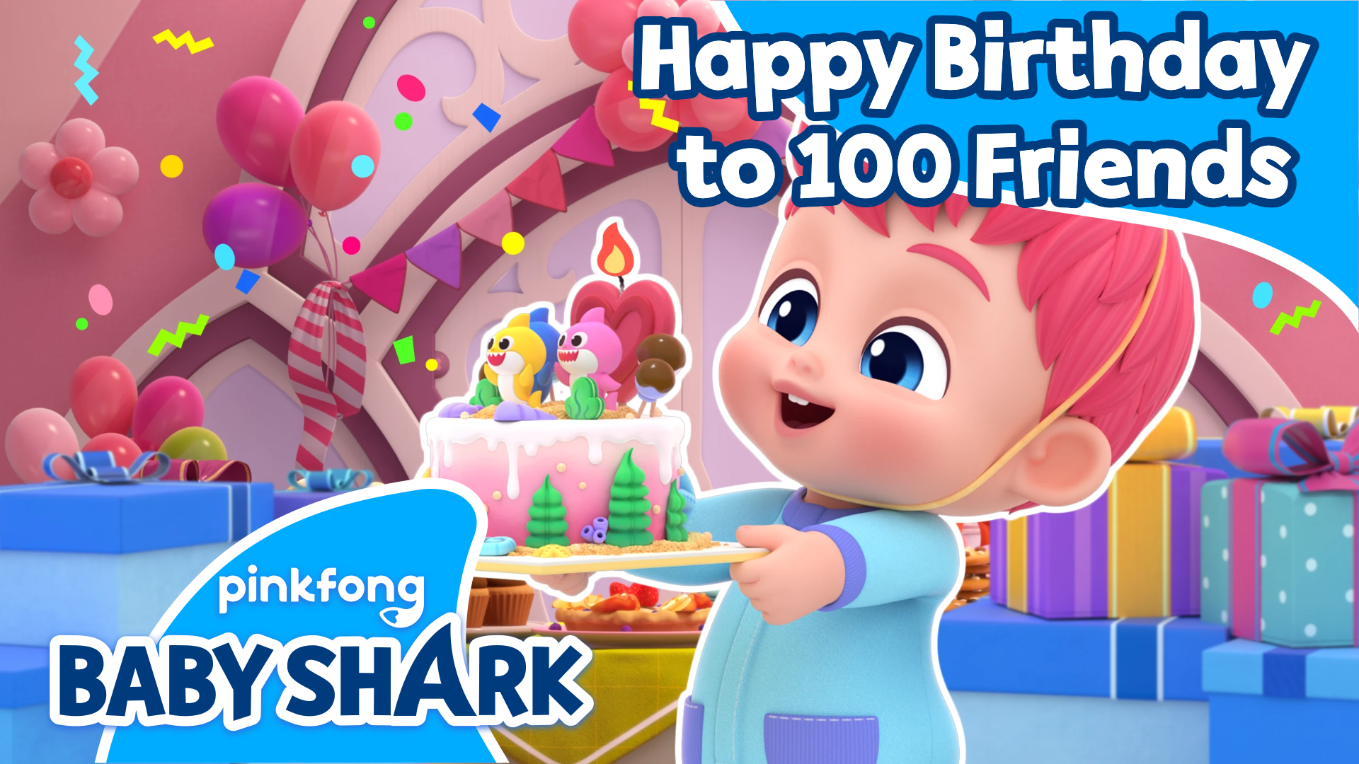 Happy Birthday To 100 Friends