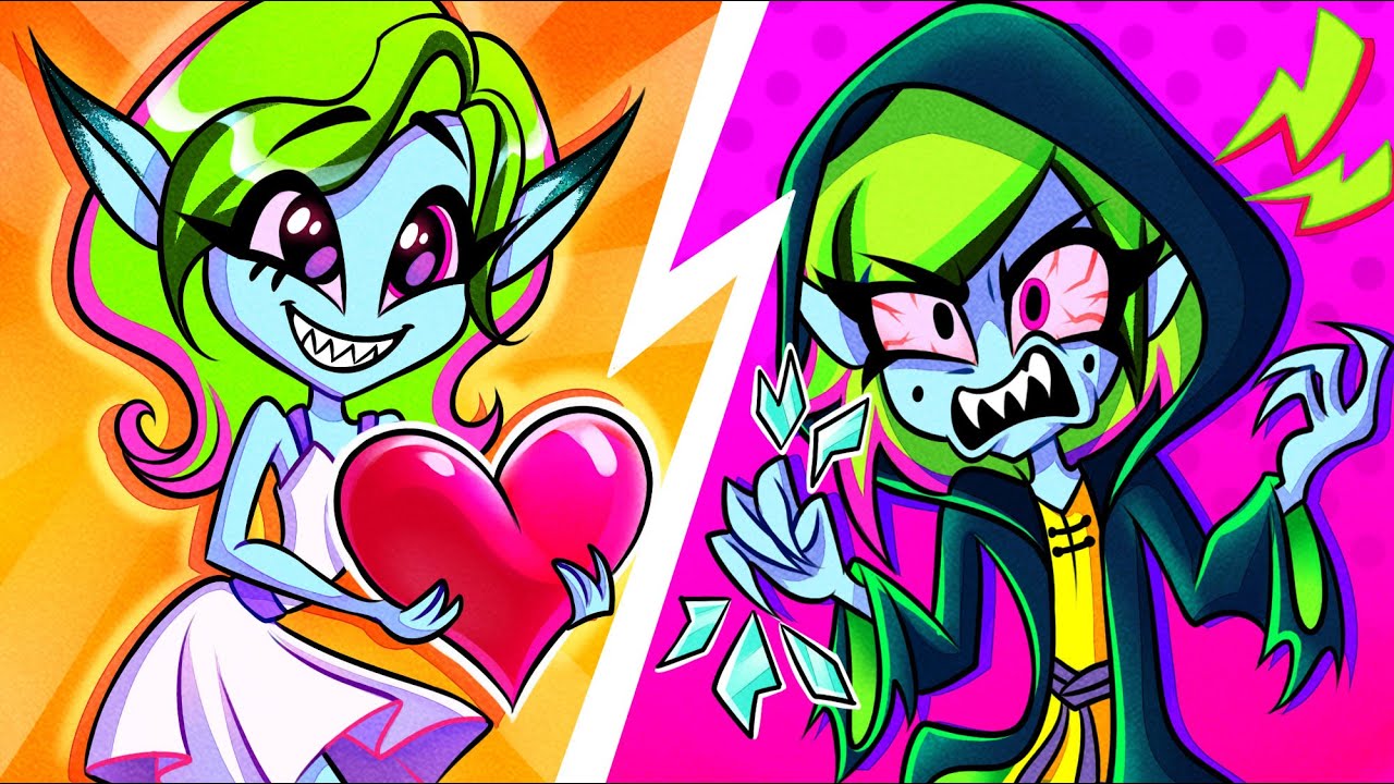 Mi mejor amiga es absolutamente malvada || Diablo vs. ángel en una sola persona