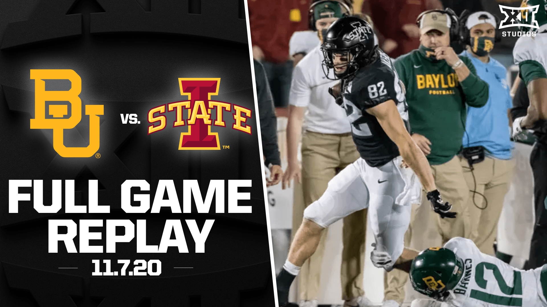 Baylor vs. Iowa State Football Full Game Replay (11.7.20)