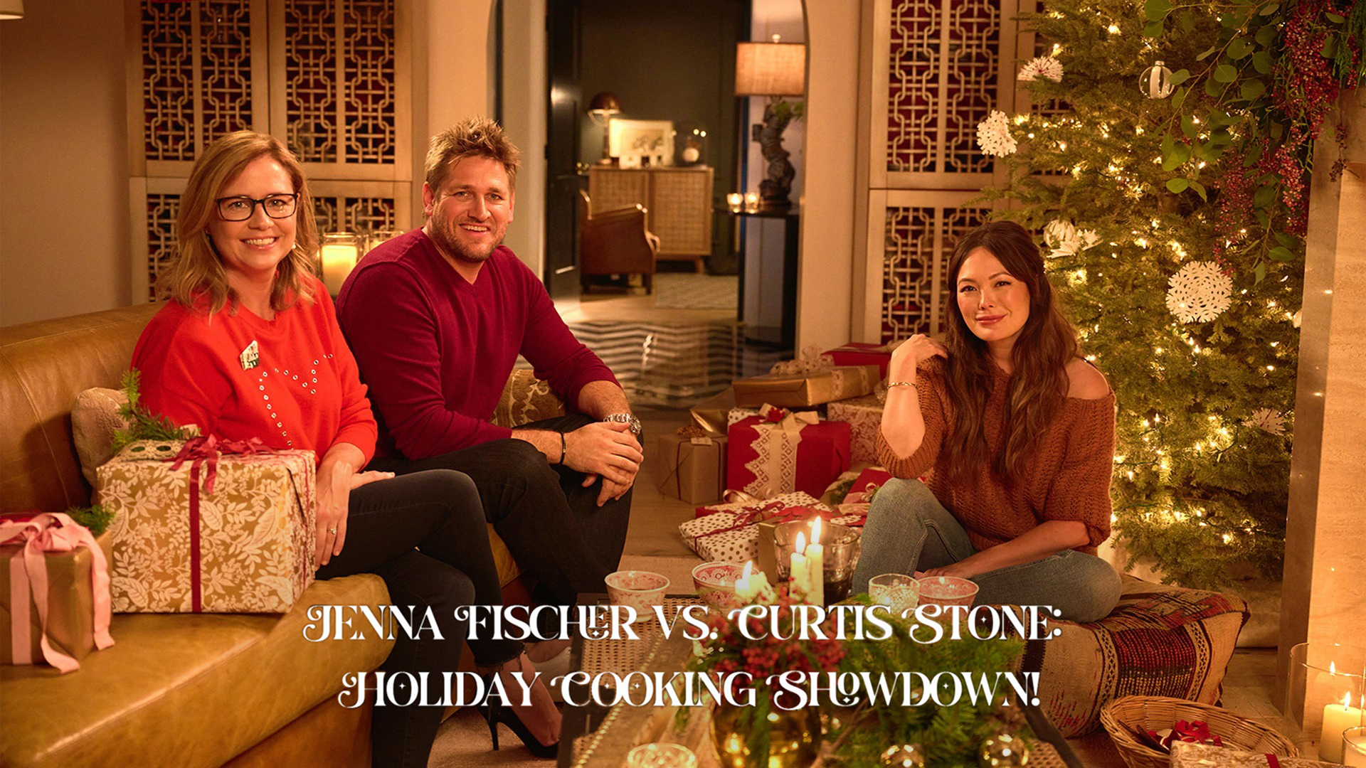 Jenna Fischer vs. Curtis Stone: Holiday Cooking Showdown!