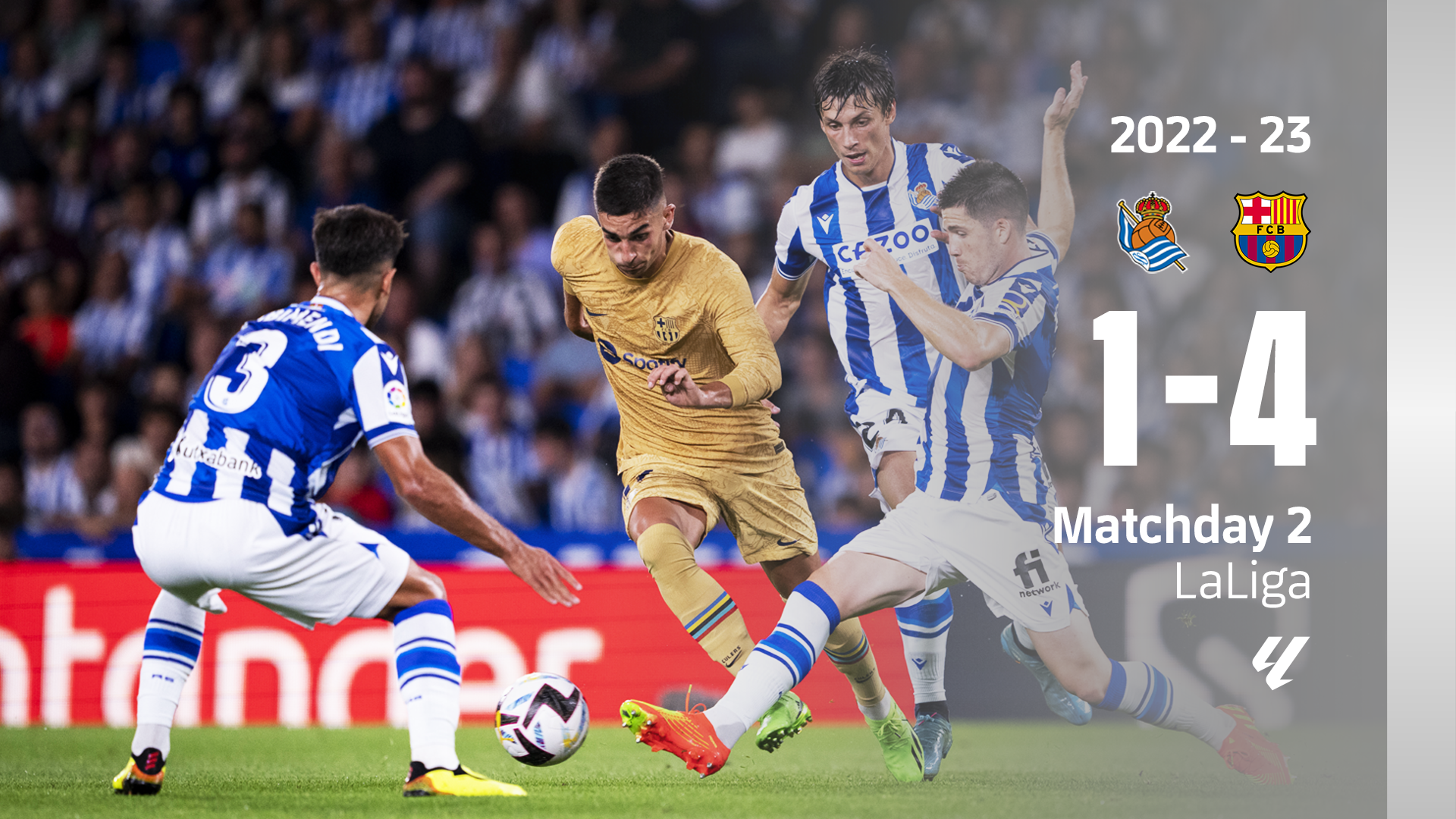 PARTIDO COMPLETO | Real Sociedad - Barça | LaLiga 2022/23