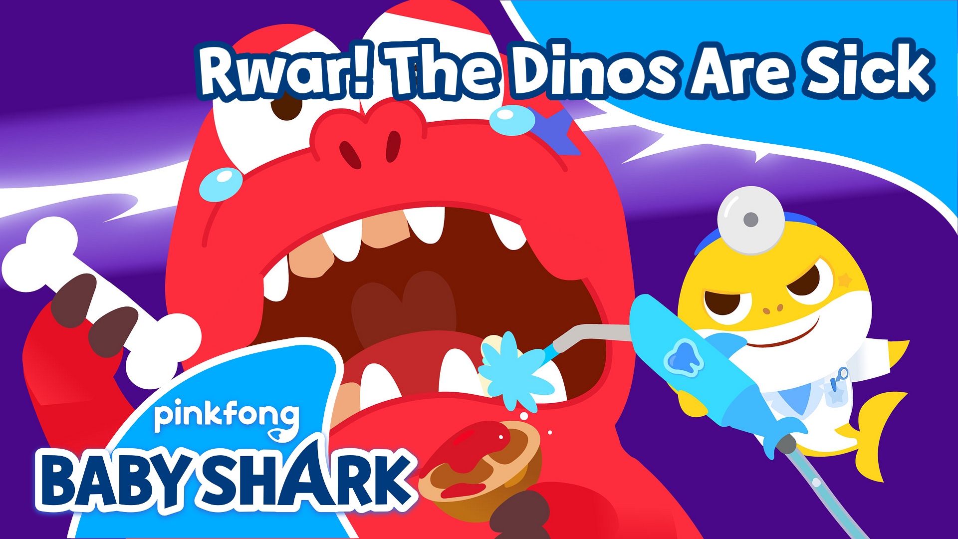 Rwar! The Dinos Are Sick