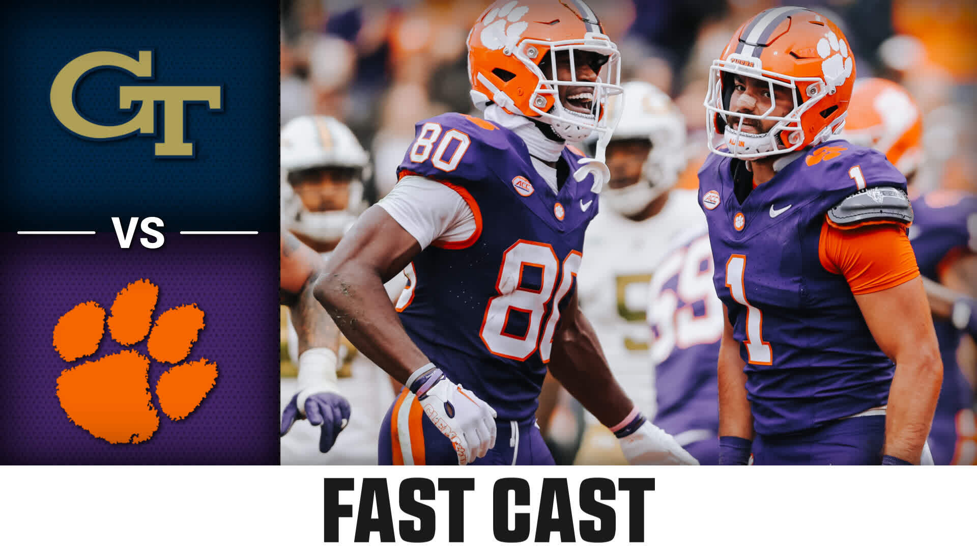 Georgia Tech vs. Clemson 2023 Week 11 Fast Cast