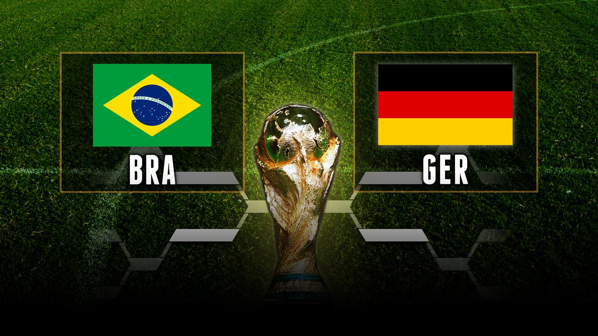 First Semifinal: Brazil vs. Germany