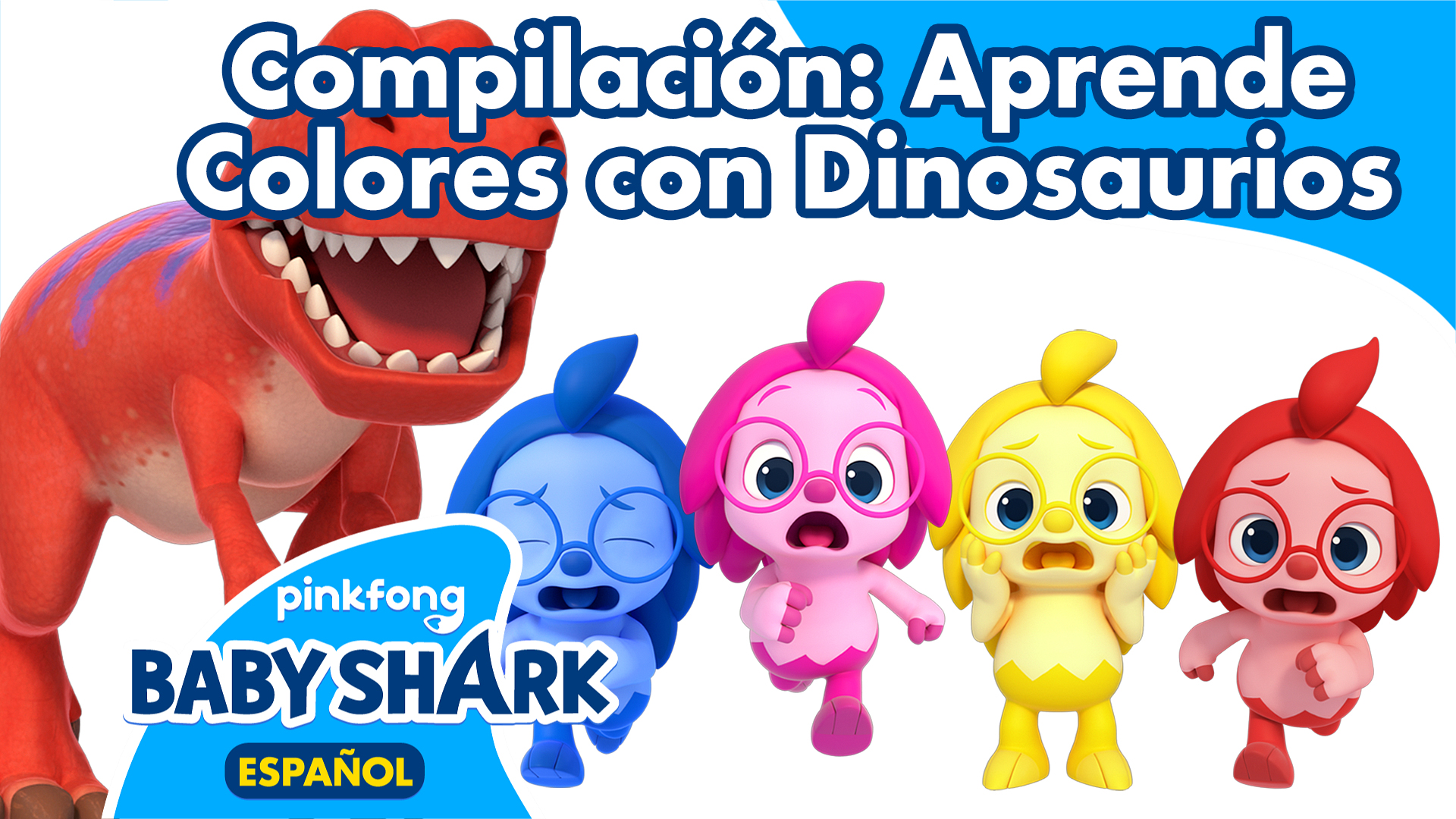 Compilación: Aprende Colores con Dinosaurios