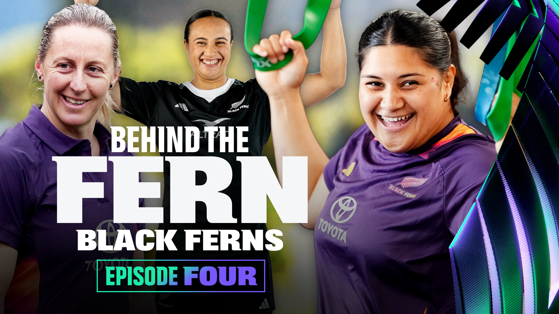 Black Ferns Behind the Fern 2025