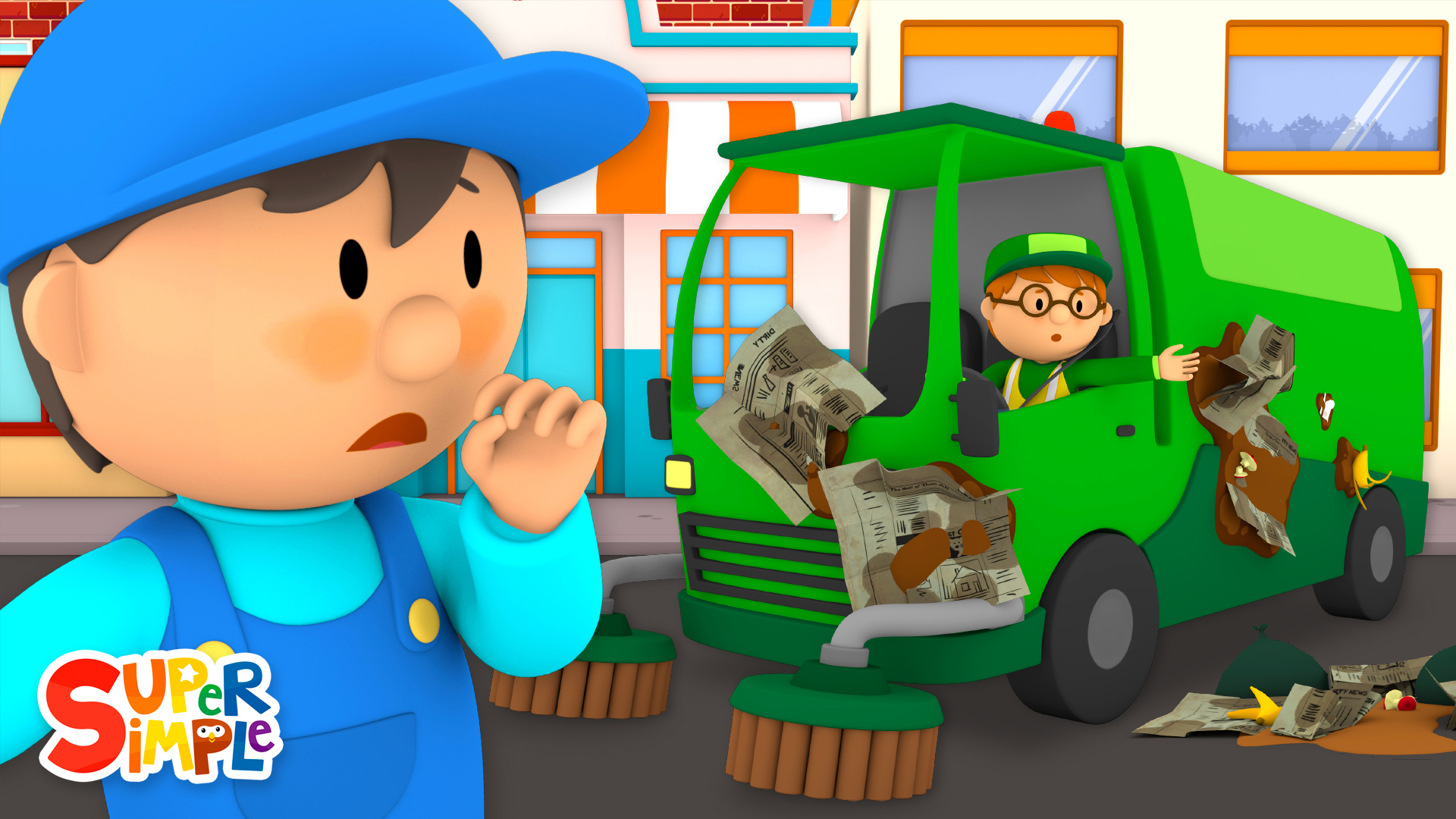Steve's Street Sweeper - Super Simple And More