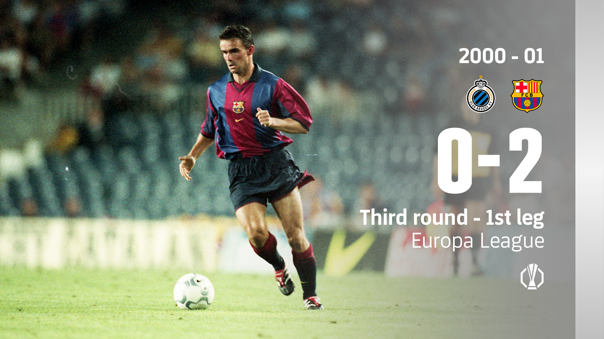 PARTIDO ENTERO | Club Brugge - Barça | UEFA Cup 2000/01