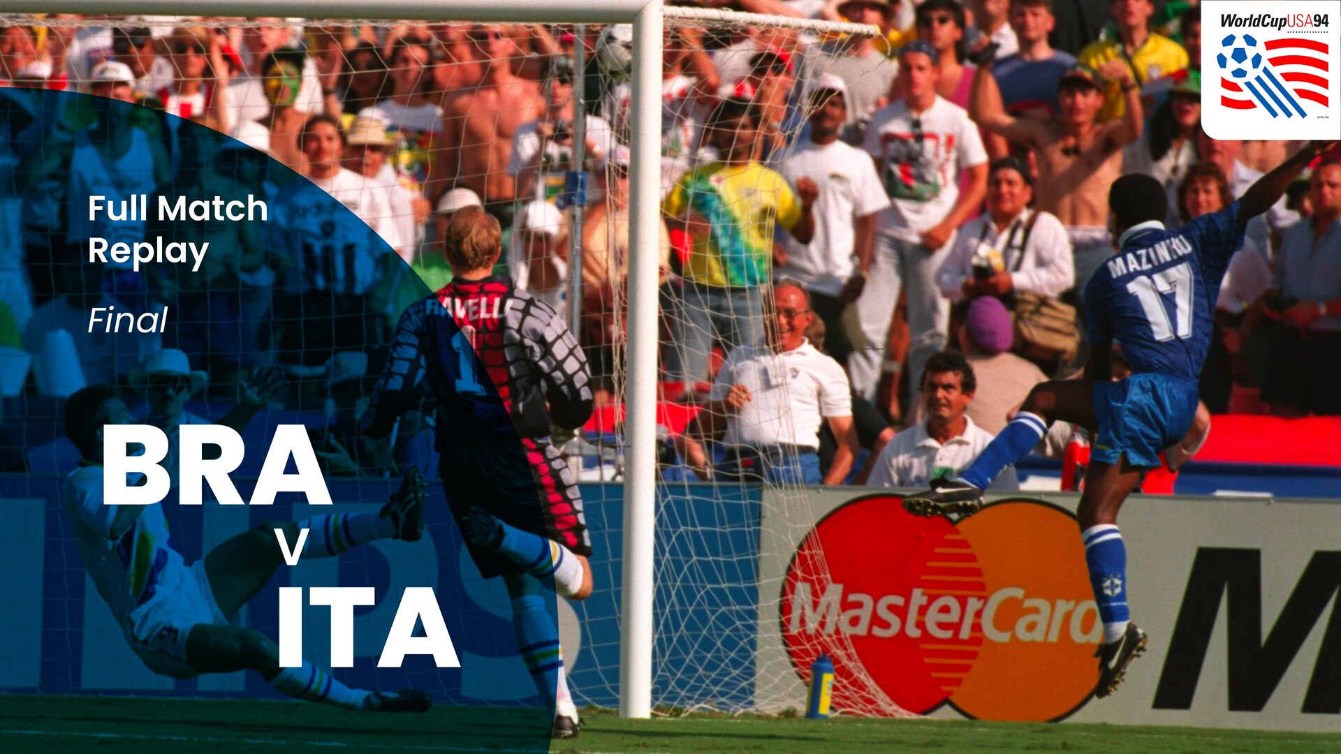 Brasil vs Italia | Final | Copa Mundial de la FIFA Estados Unidos 1994™ | Partido Completo